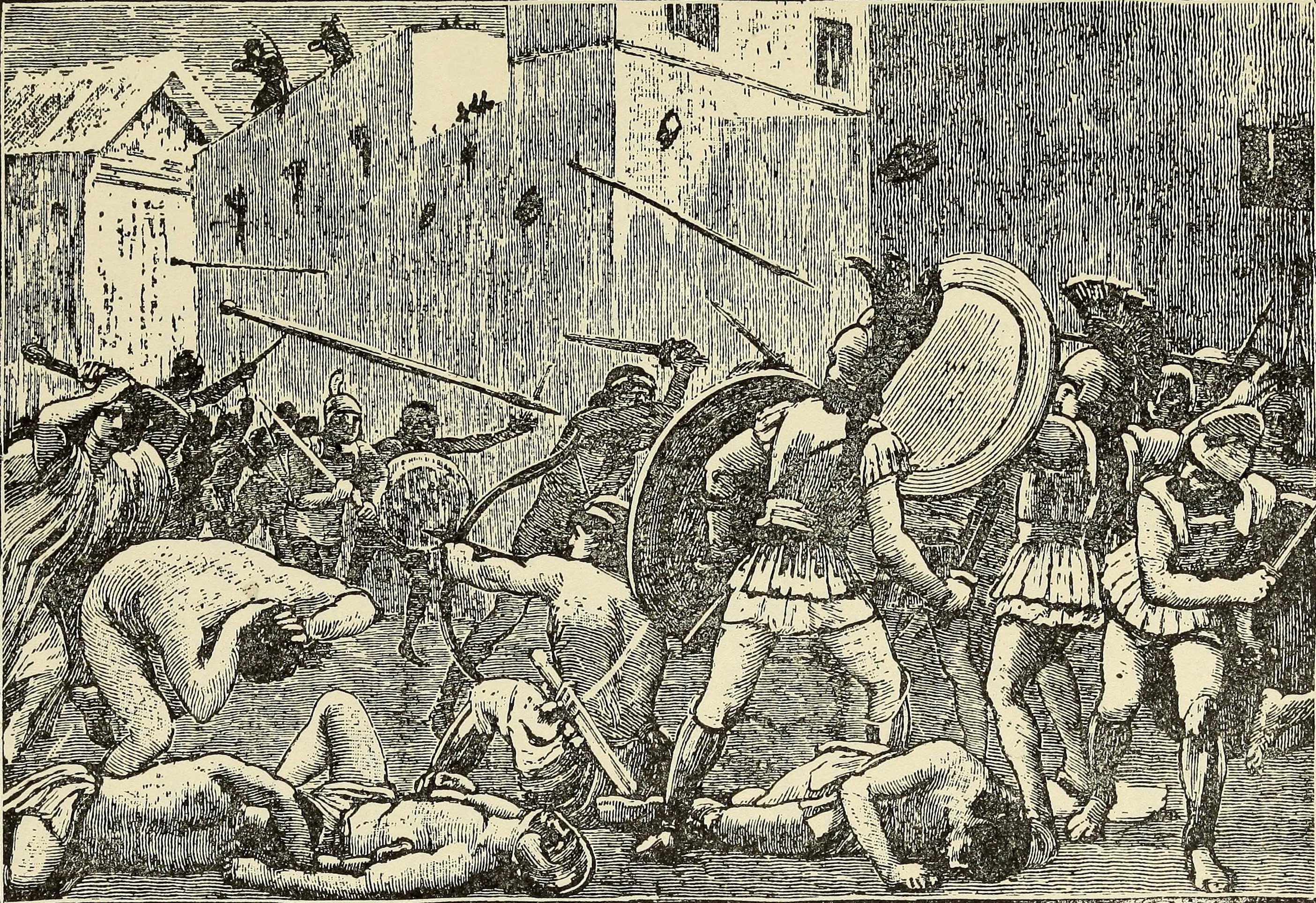 Repulse of Pyrrhus from Sparta