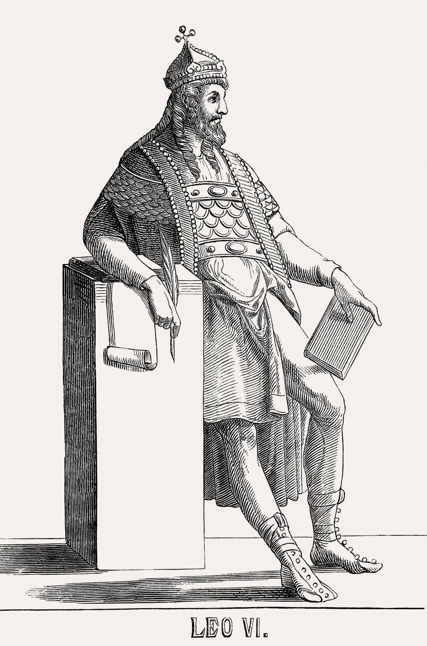Leo VI, called the Wise or the Philosopher, Byzantine Emperor