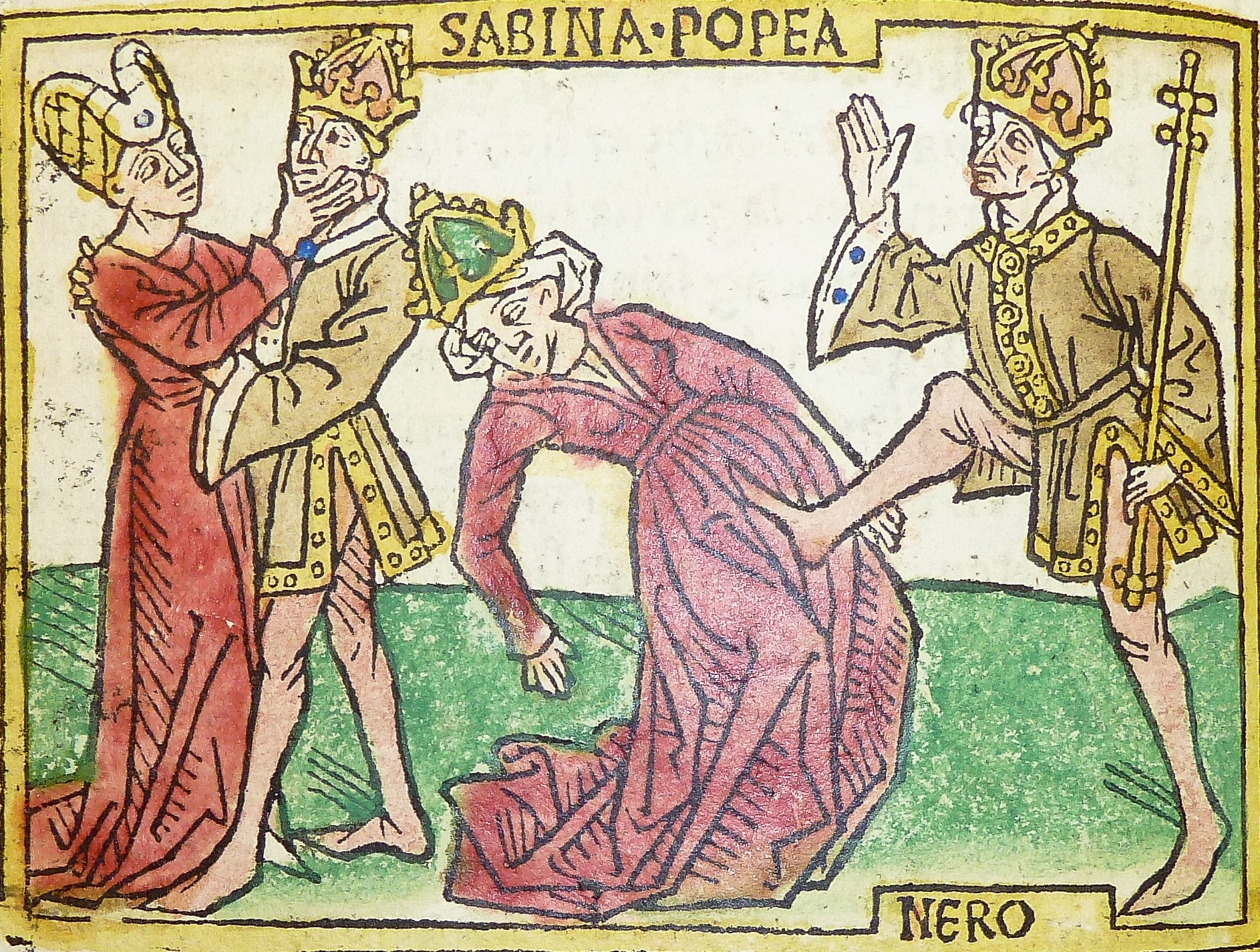 (Summer) , Poppaea Sabina and Nero