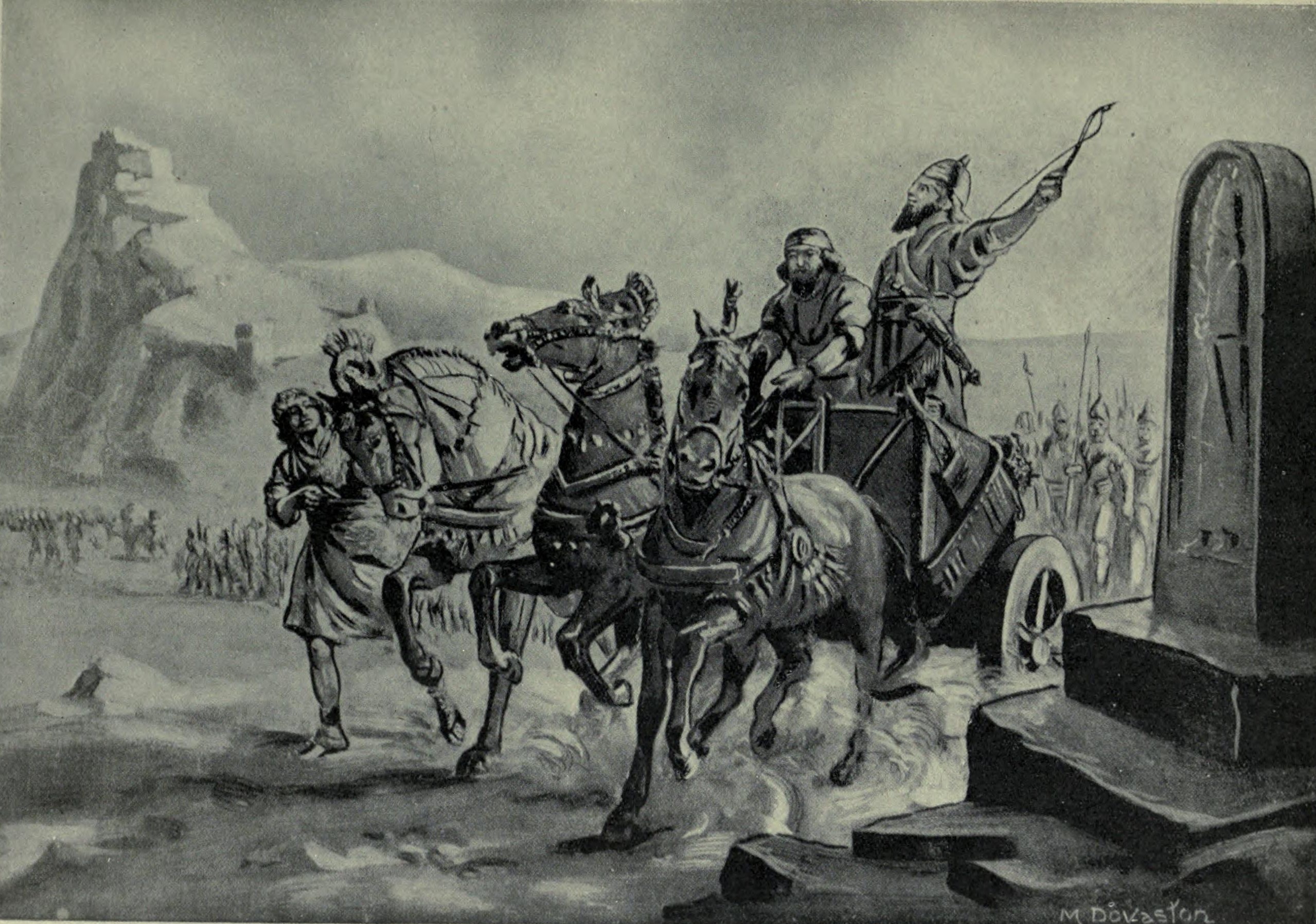 Tiglath III Before the Citadel of Turushpa