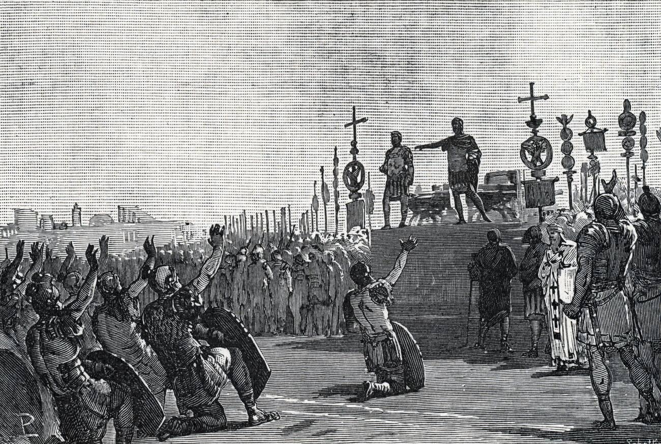 Julian Proclaimed Emperor
