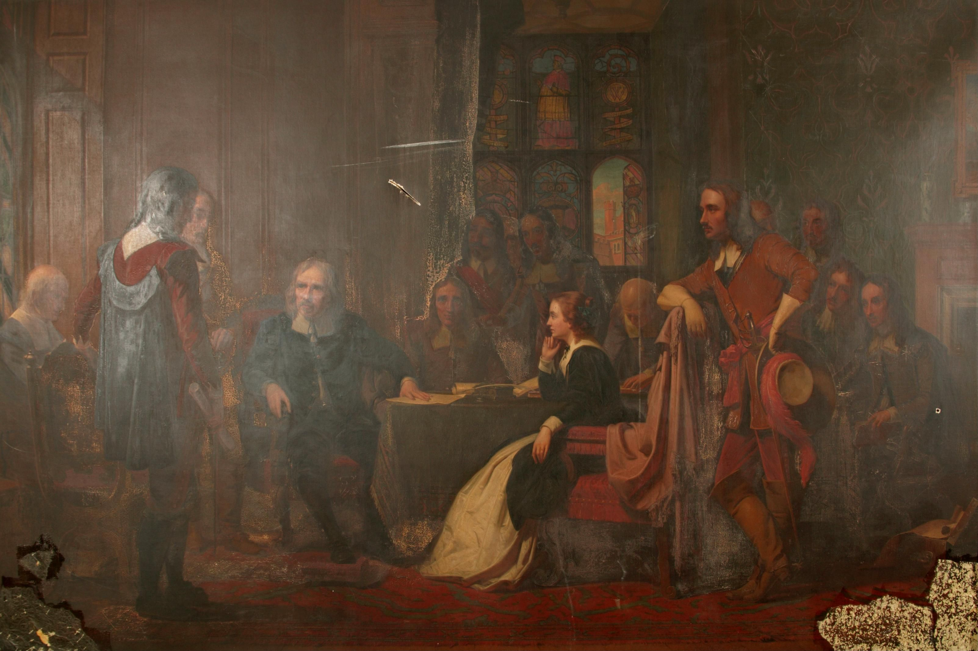 Cromwell's Protest against the Persecution of the Waldensian Ambassadors