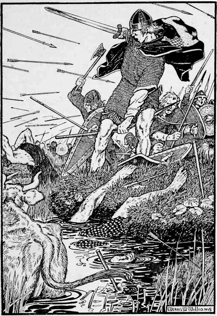 Magnús Óláfsson at the Battle of Downpatrick