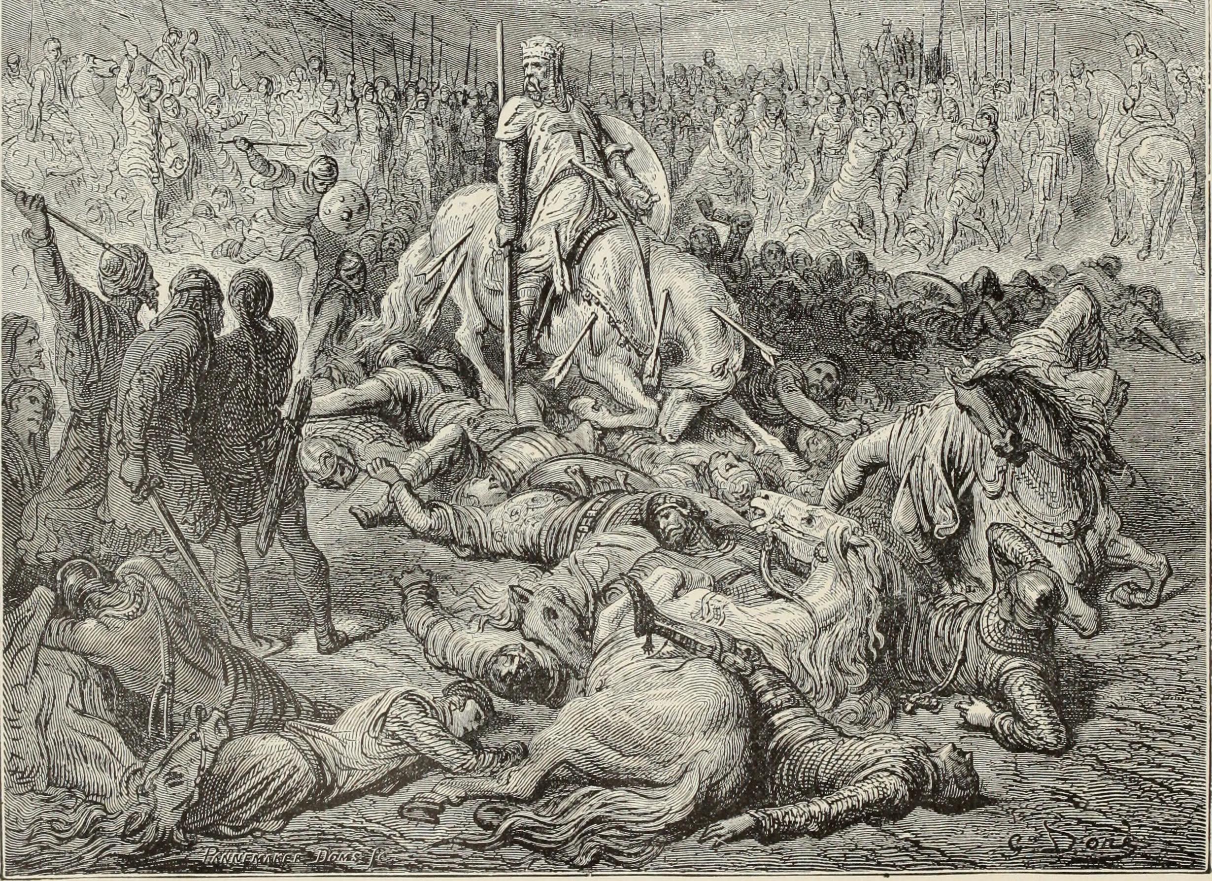 Death of De Maille, Marshall of the Temple