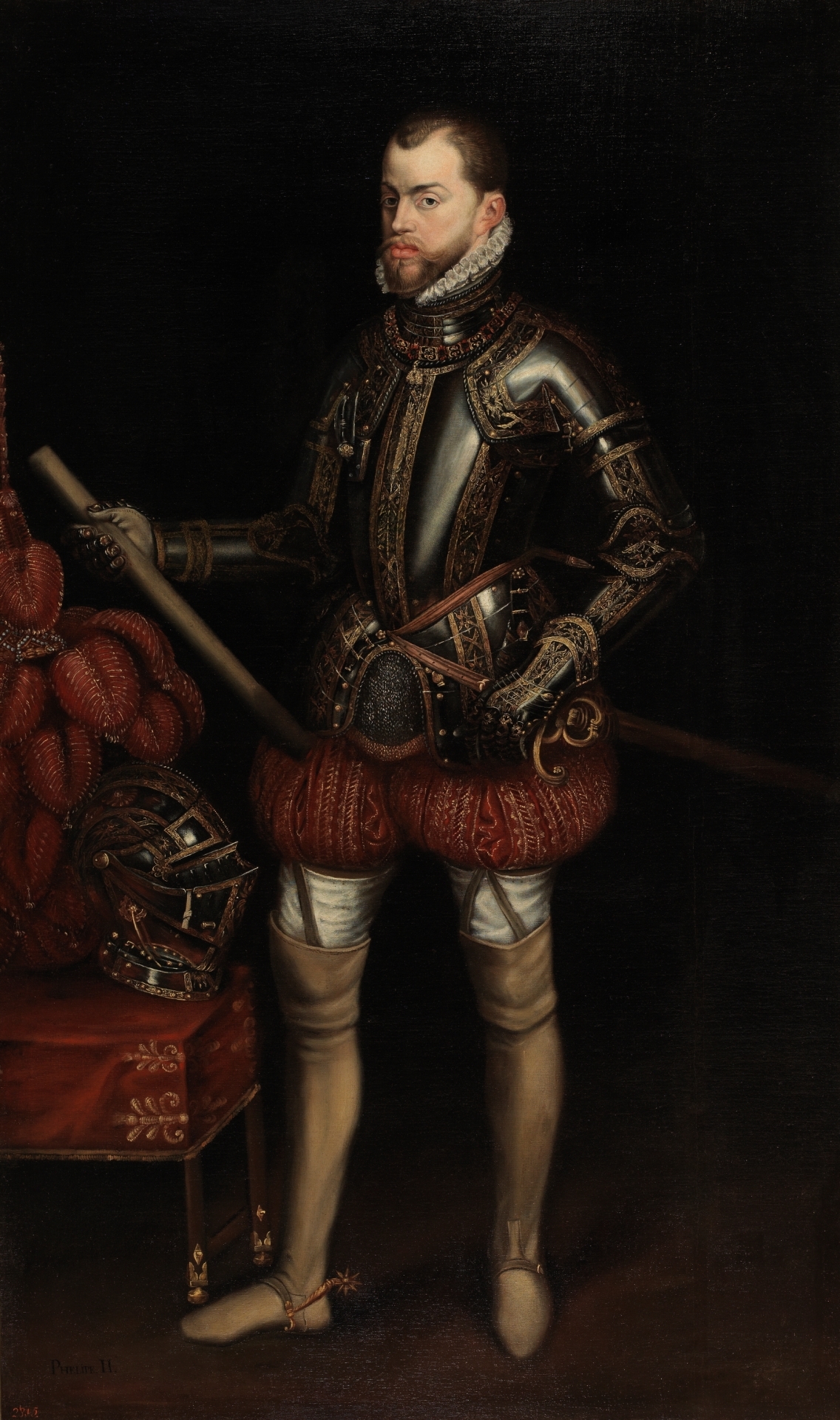 Philip II, in the armour of Saint Quentin