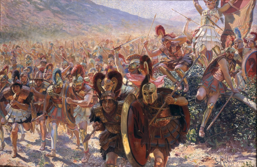 Battle of Marathon, Georges Rochegrosse