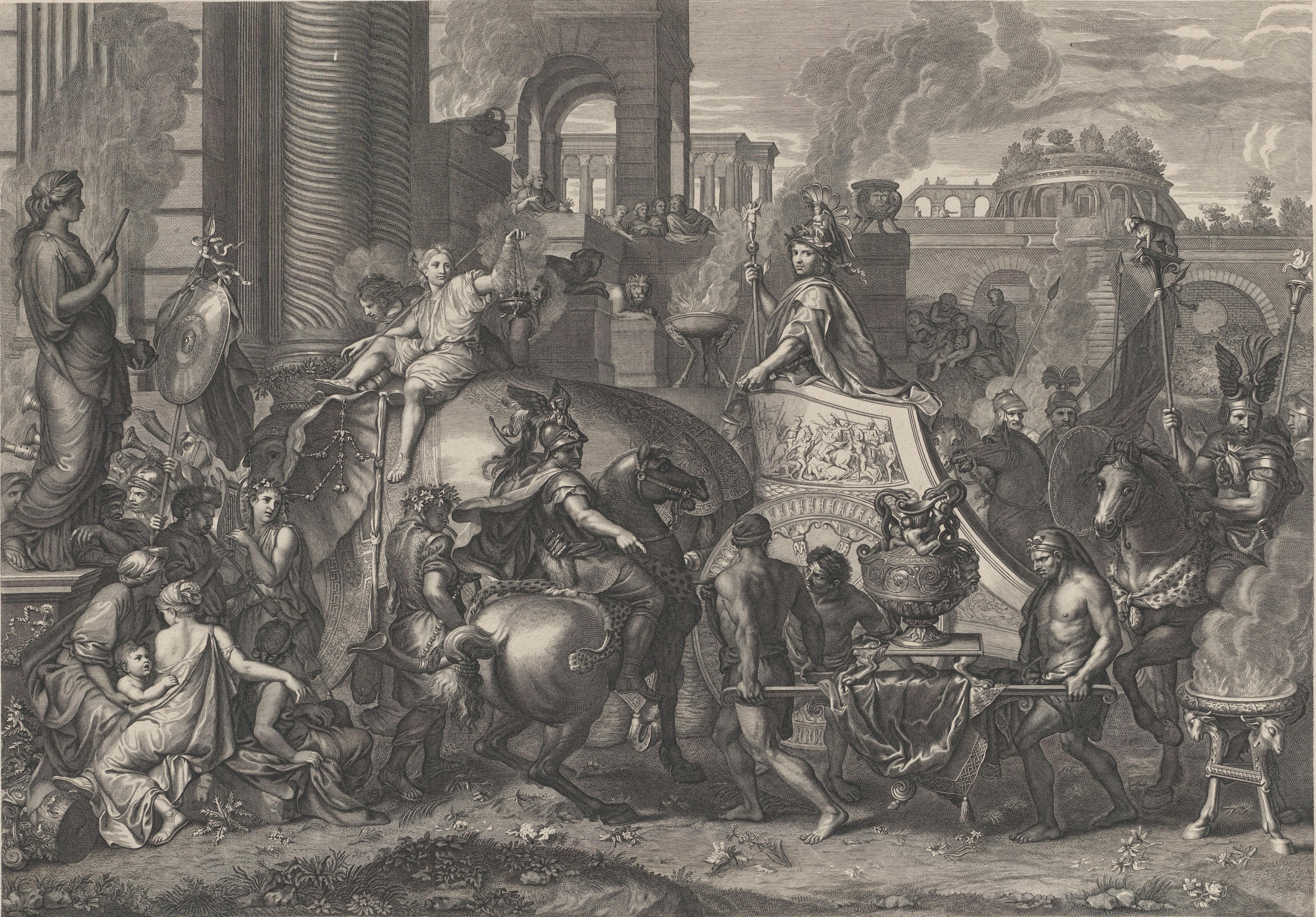 Entry of Alexander the Great into BabylonPierre Picault (mentioned on object)