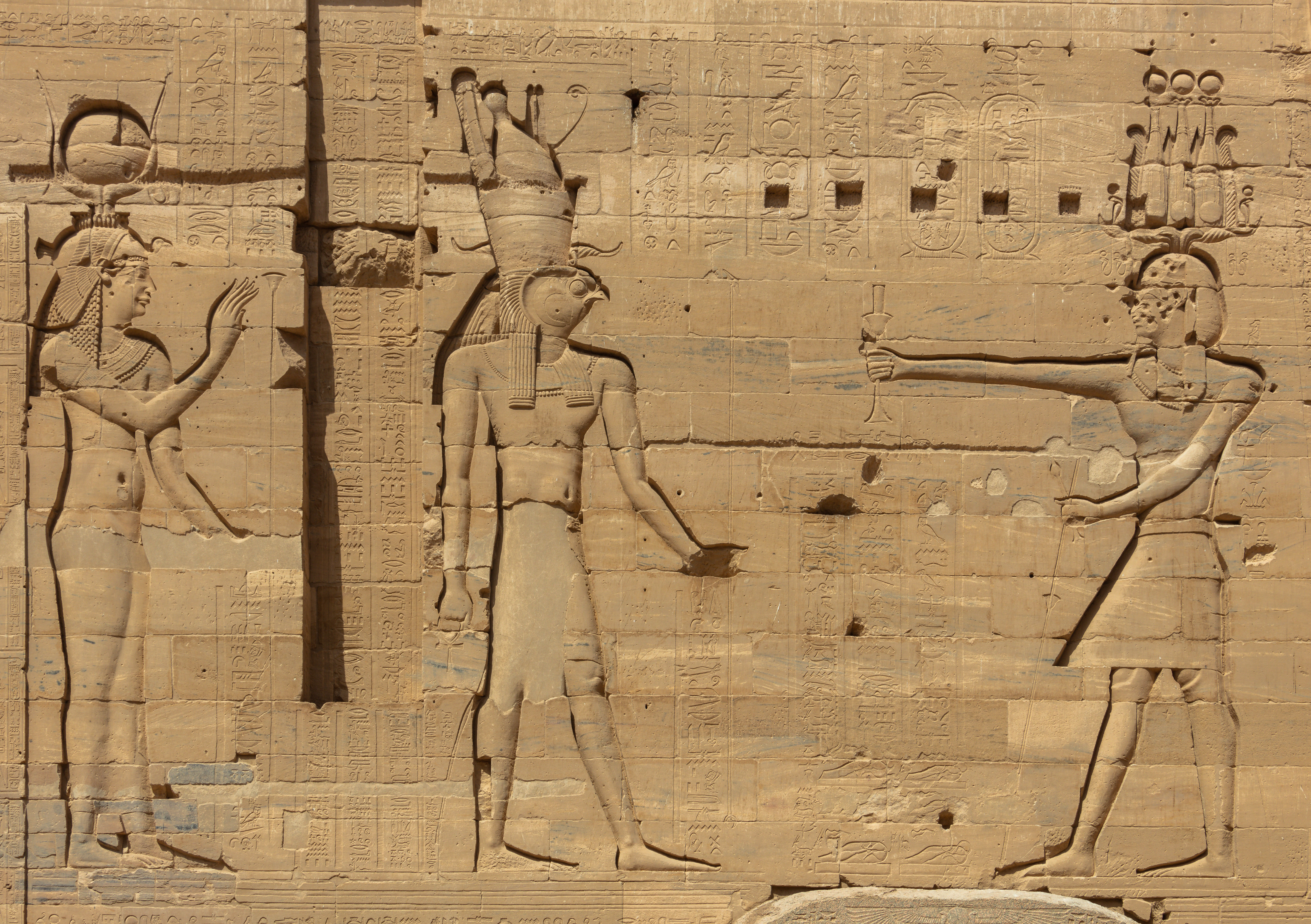 Temple of Isis in Philae, Aswan, Egypt