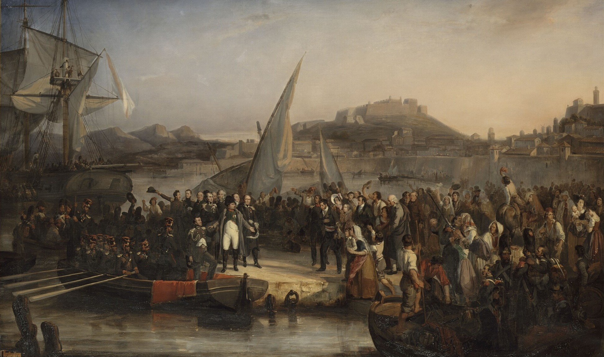 Napoleon's Departure from Elba