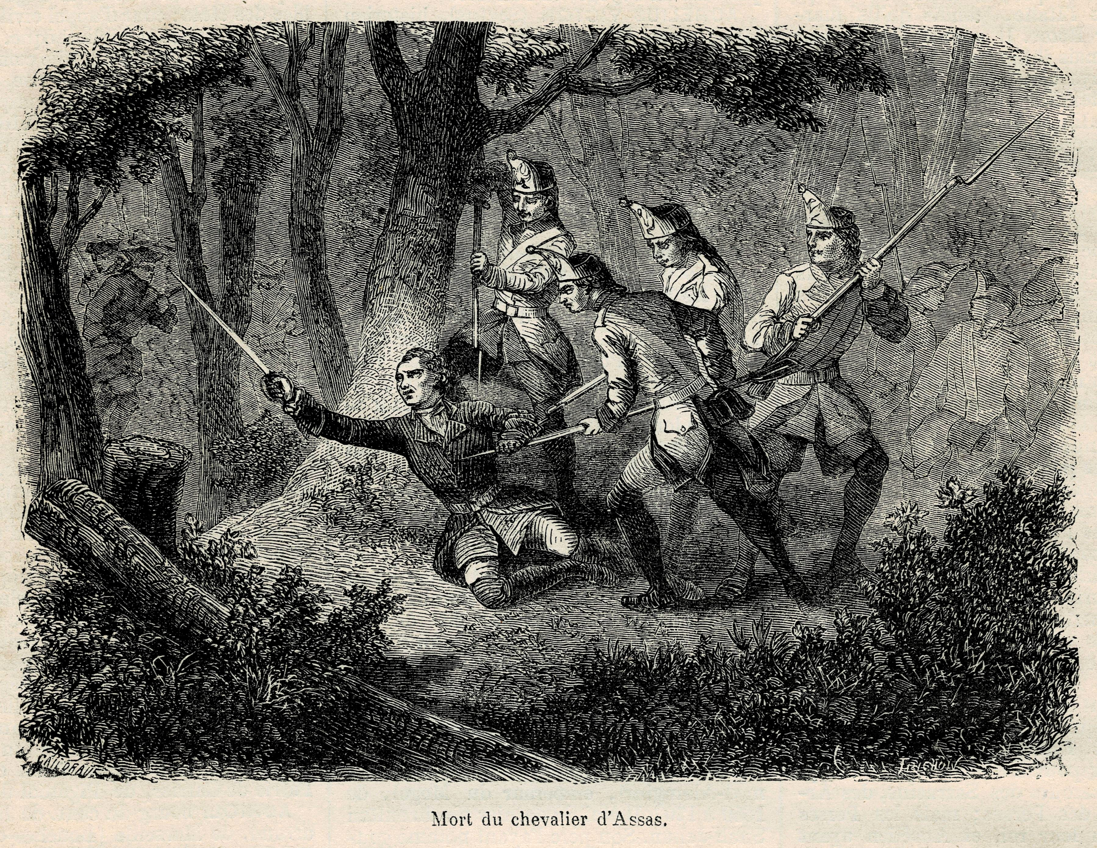 Death of Chevalier d'Assas