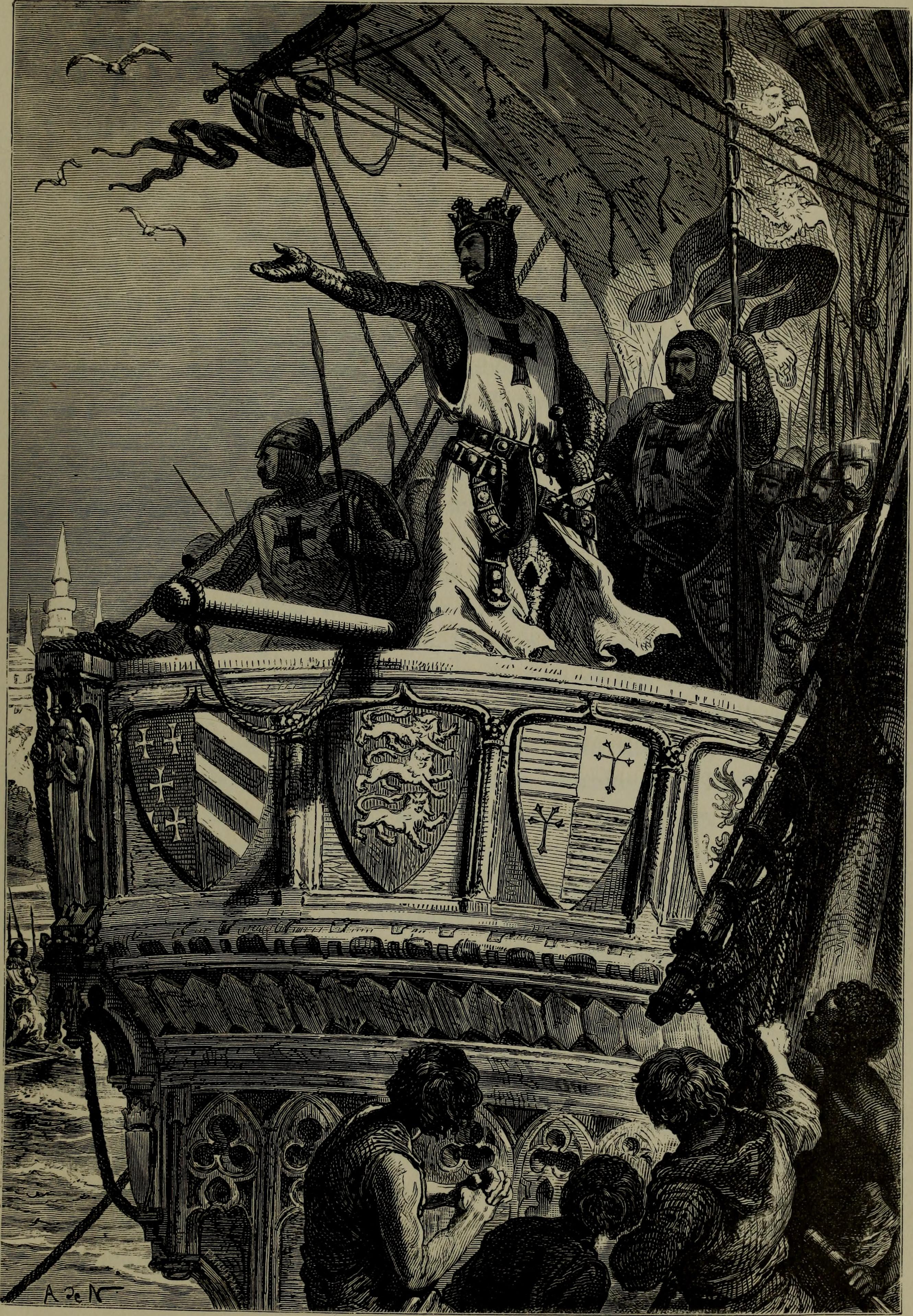 Richard's Farewell to the Holy Land