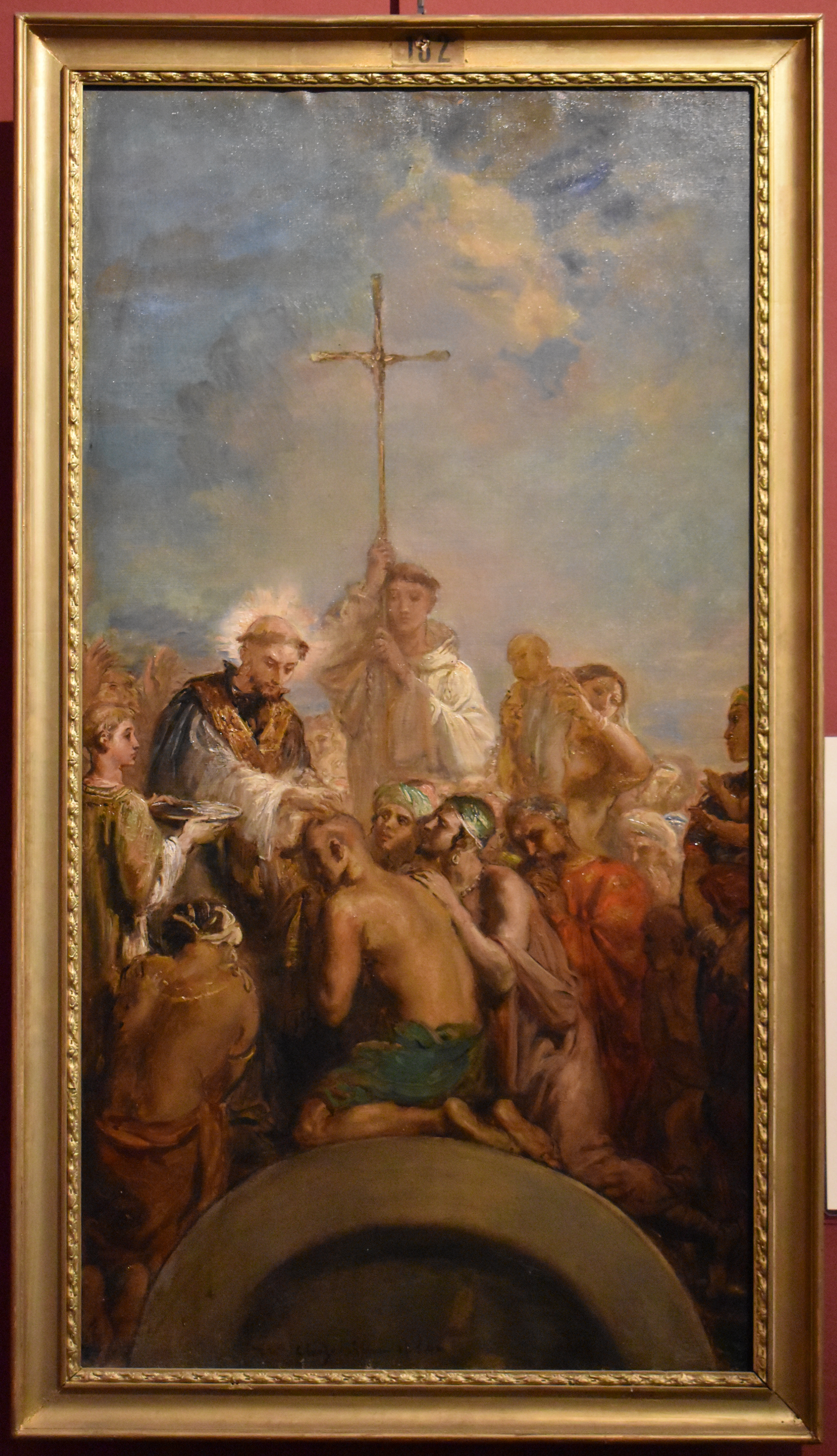 Saint Francis Xavier baptizing the Indians