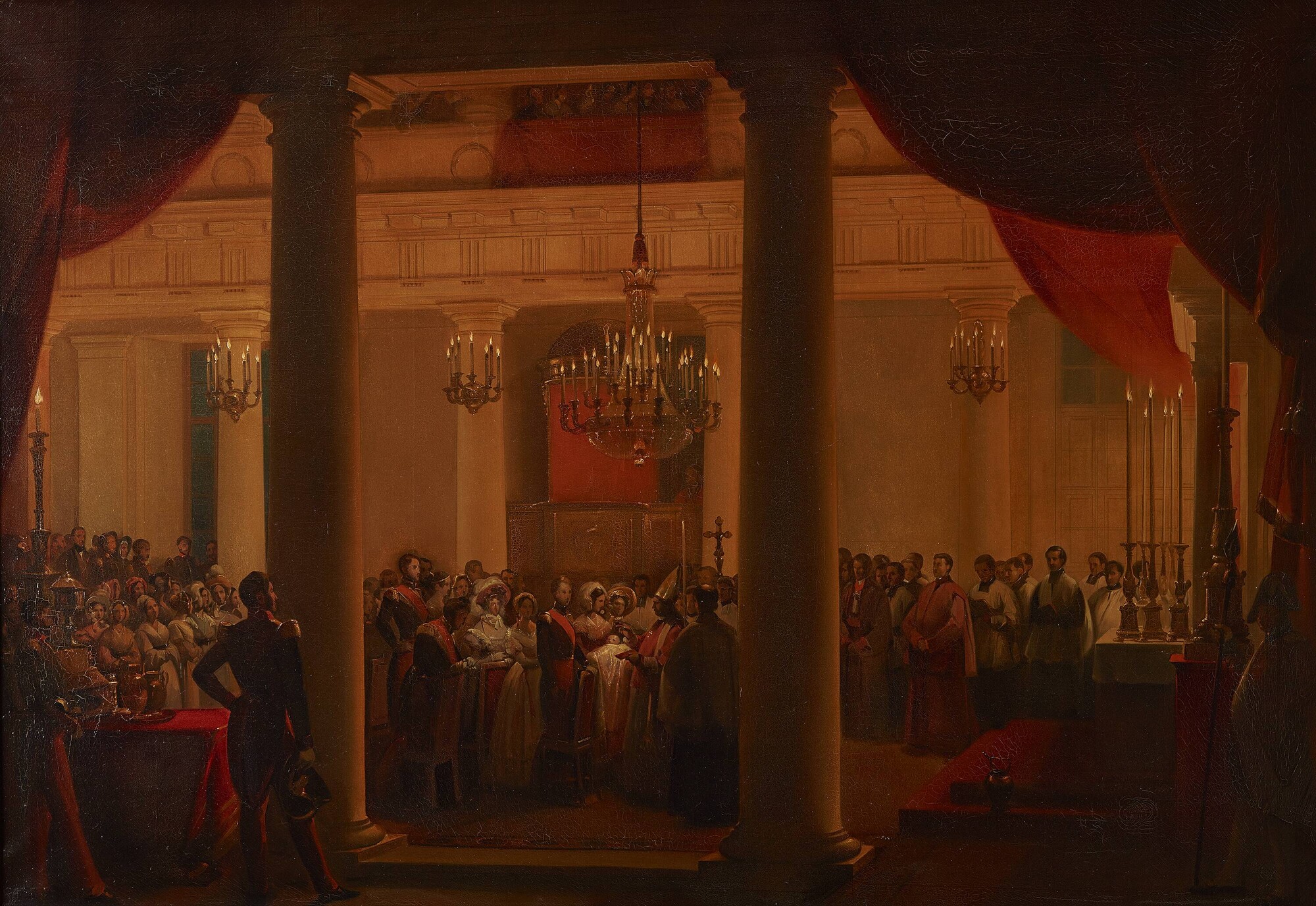Baptism of the Duke of Chartres at the Tuileries Palace