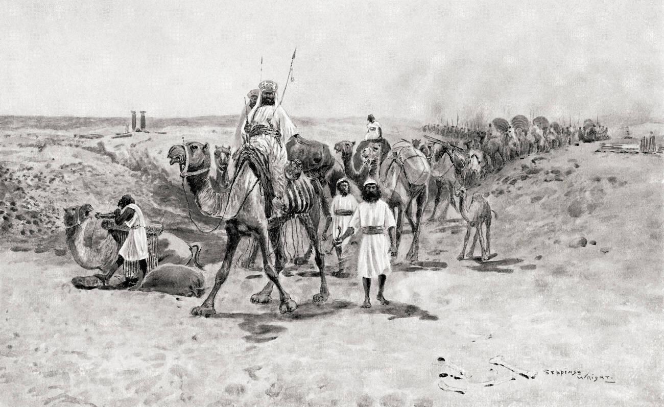Solomon sends gifts to Hiram I, the Phoenician king of Tyre