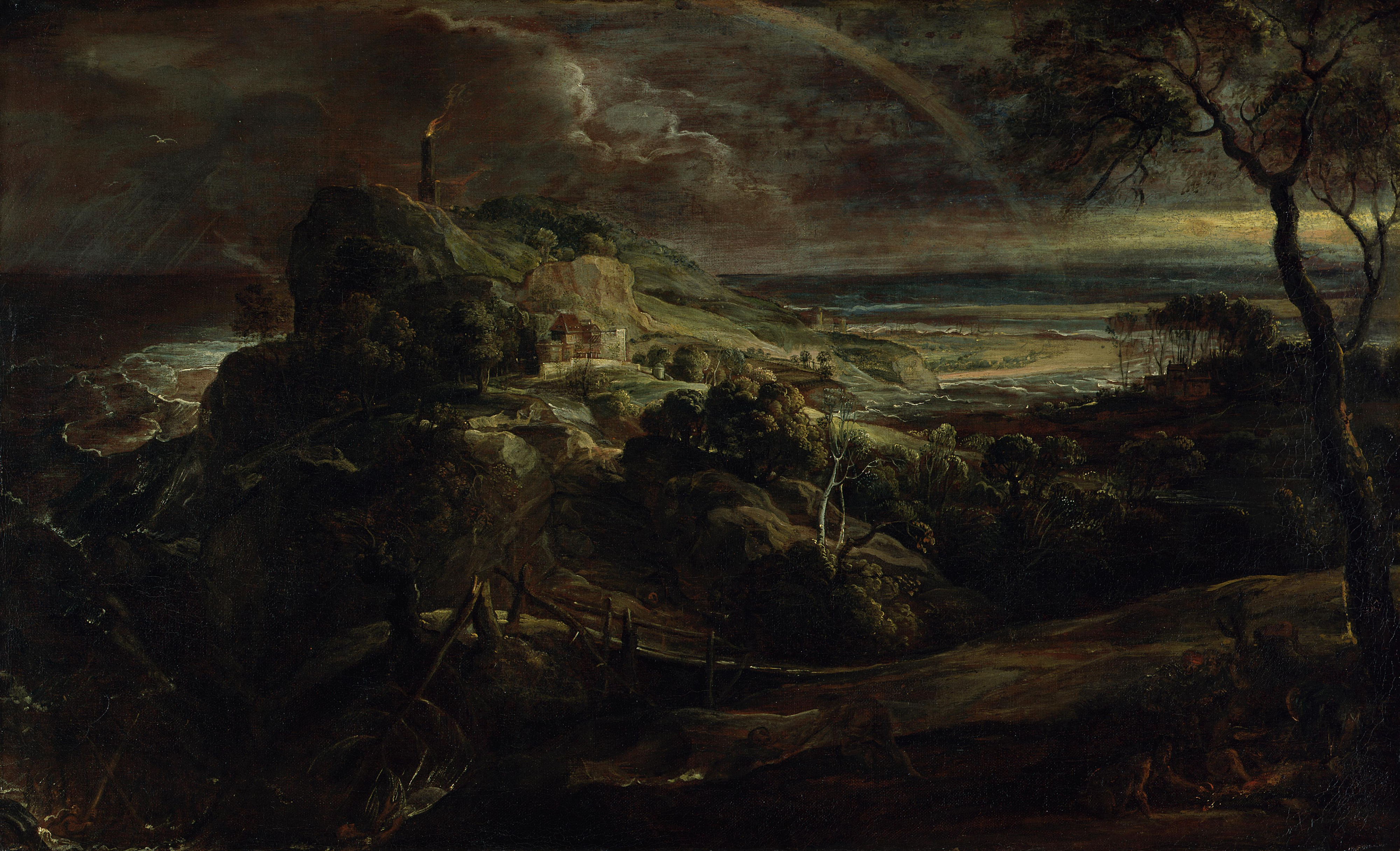 Landscape with the shipwreck of Paul