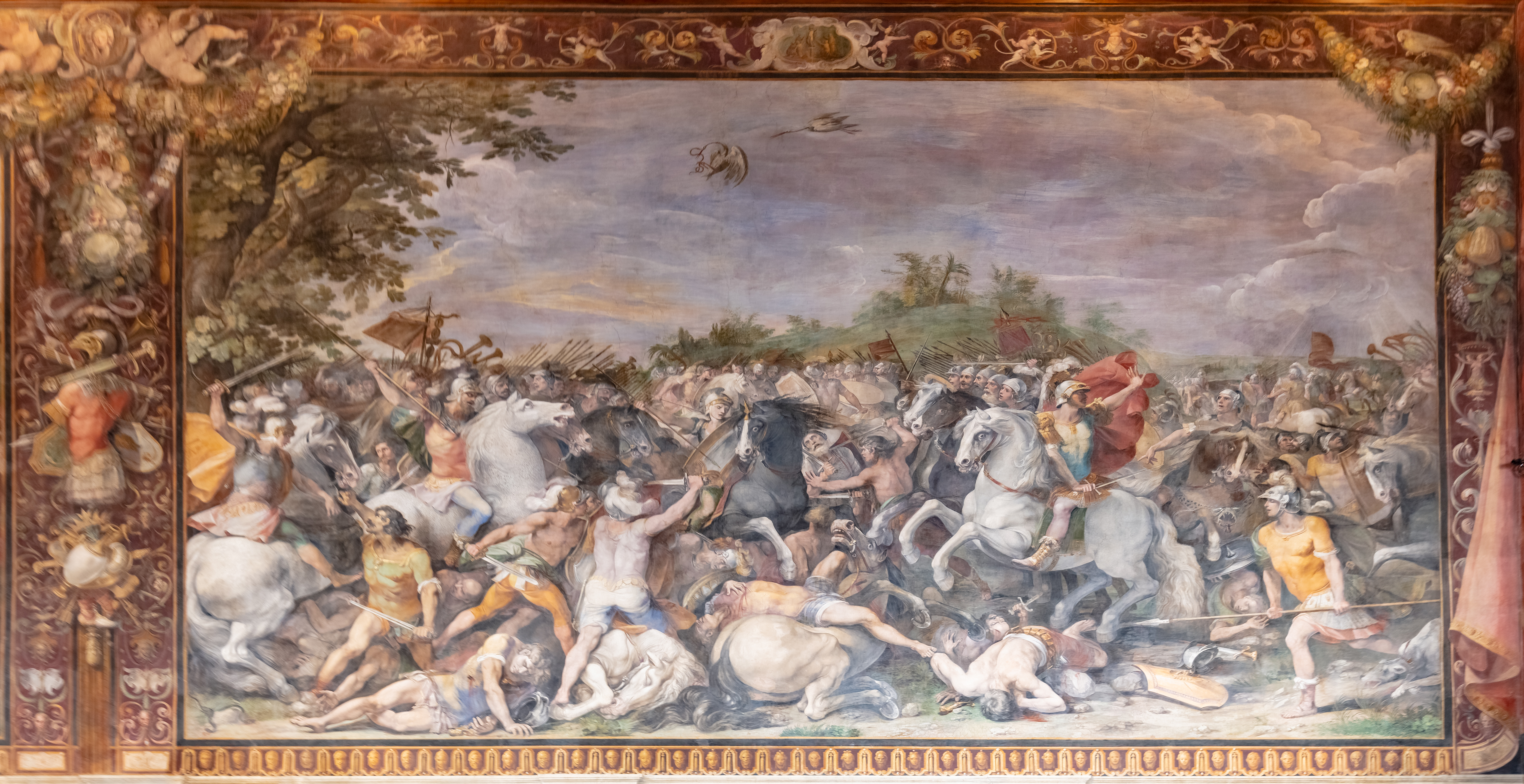 Combat of the Horatii and the Curiatii by Cavalier d'Arpino Capitoline Museums, Rome, Italy