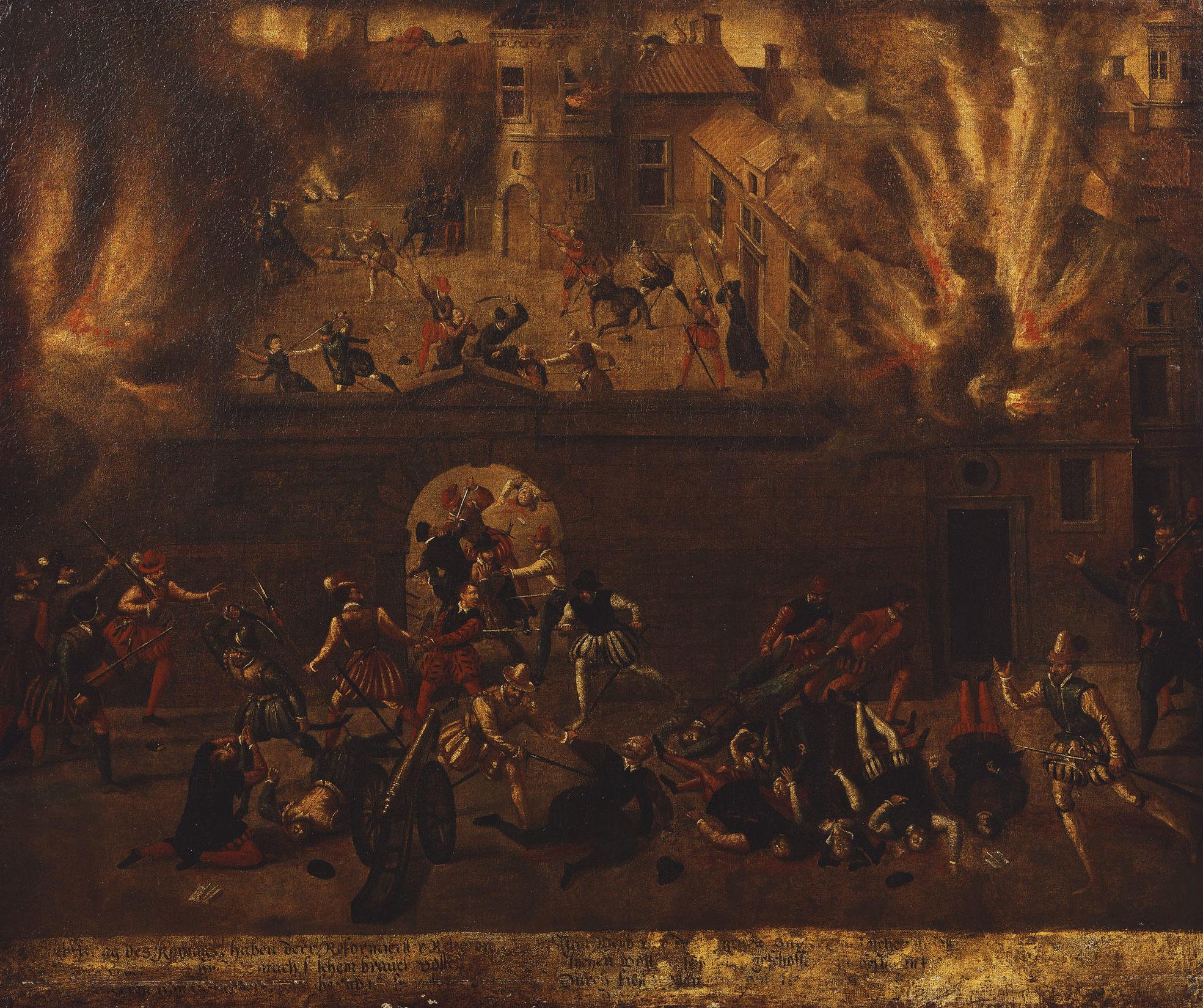 The Massacre of the Huguenots at Vassy, Champagne