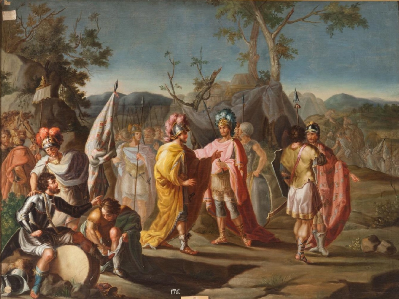 Hannibal in the Alps or Encounter of Two Roman Leaders Rafael Ximeno y Planes