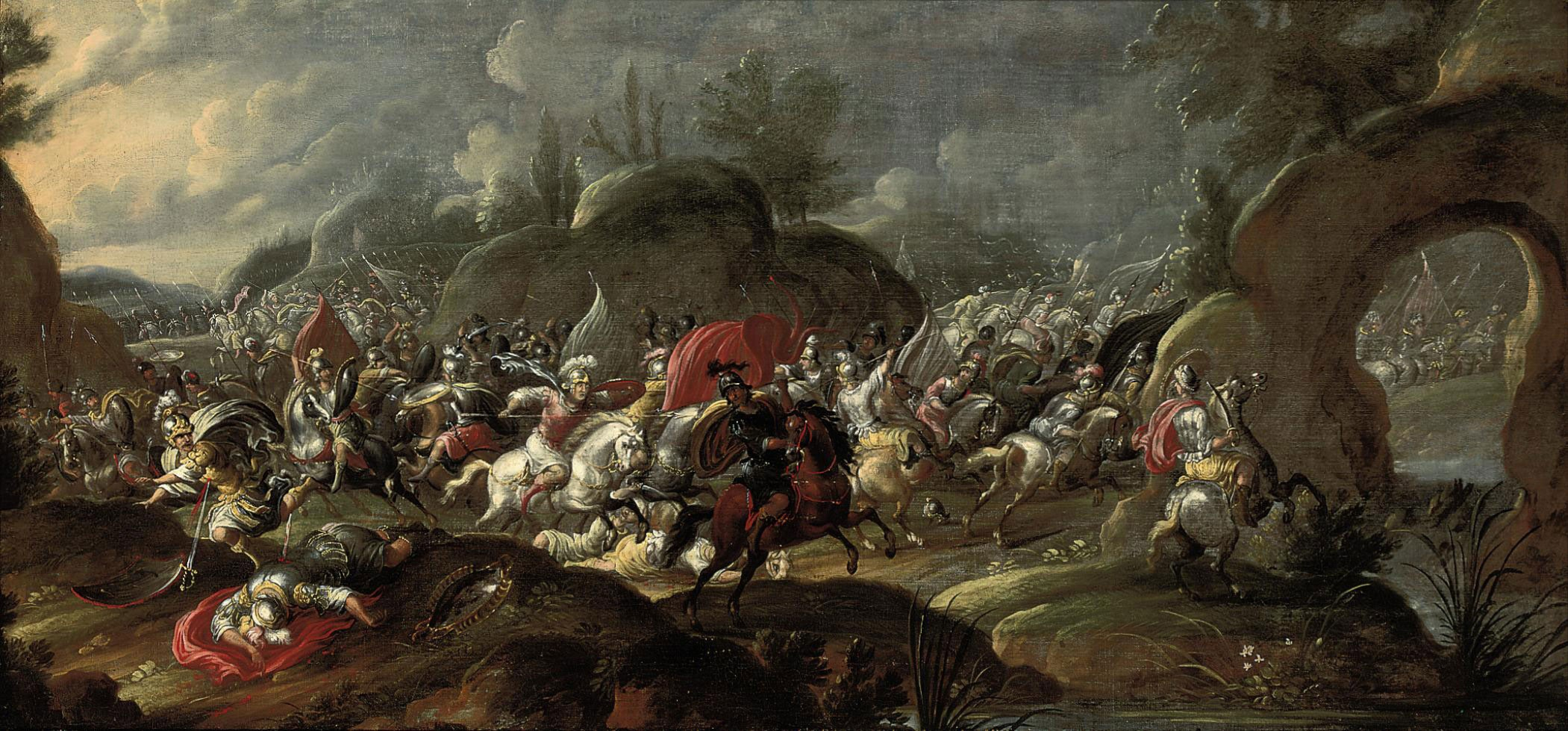The Death of Brutus and Cassius at the Battle of Philippi