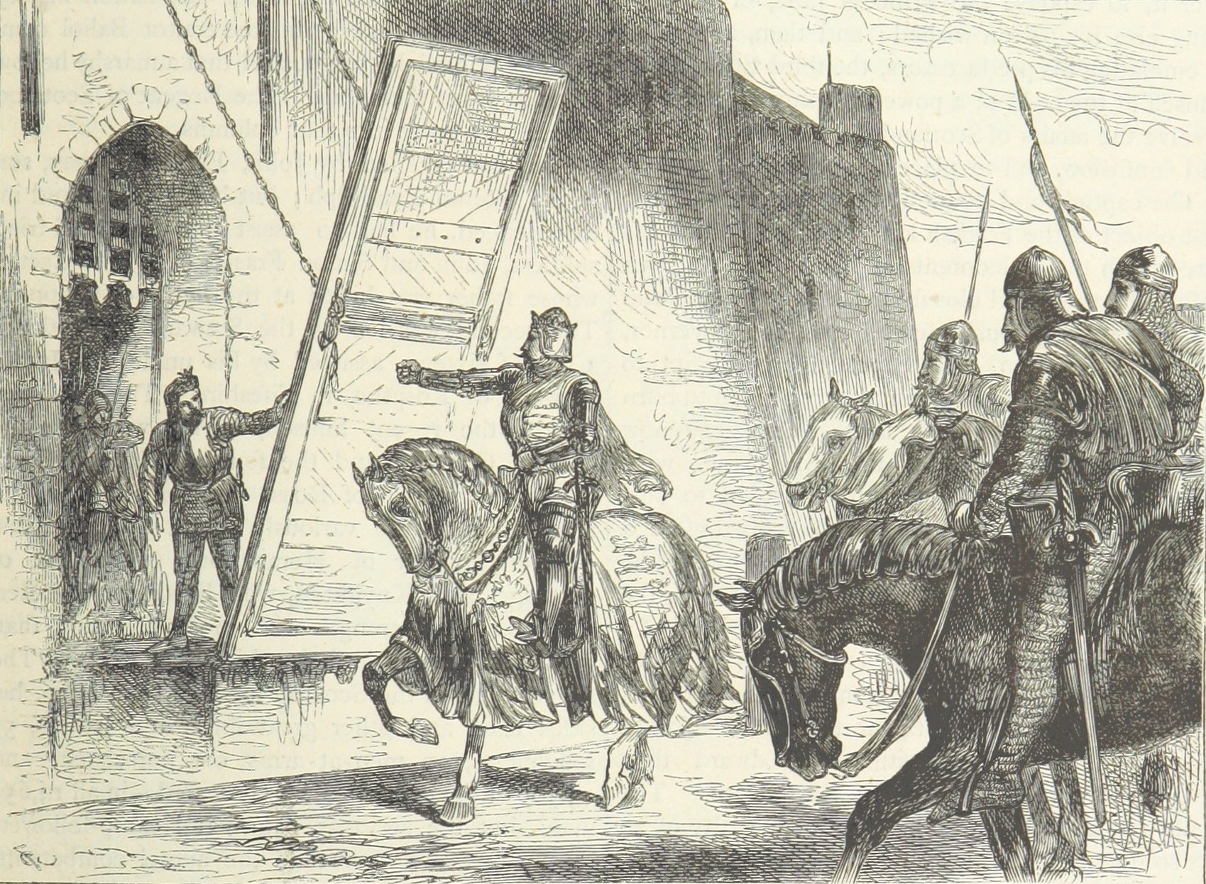 Edward repulsed from Stirling Castle