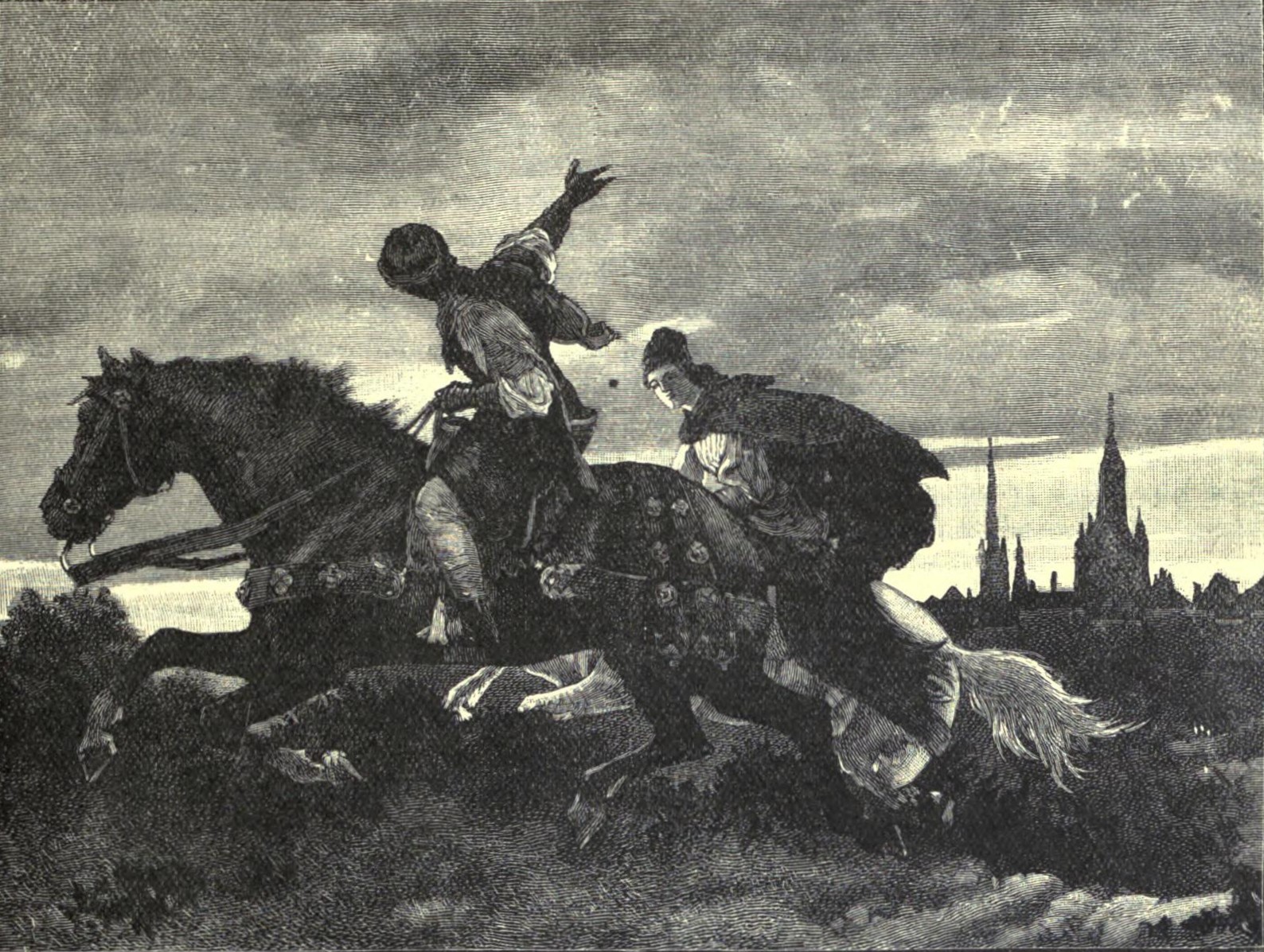 Escape of Jacqueline from Ghent