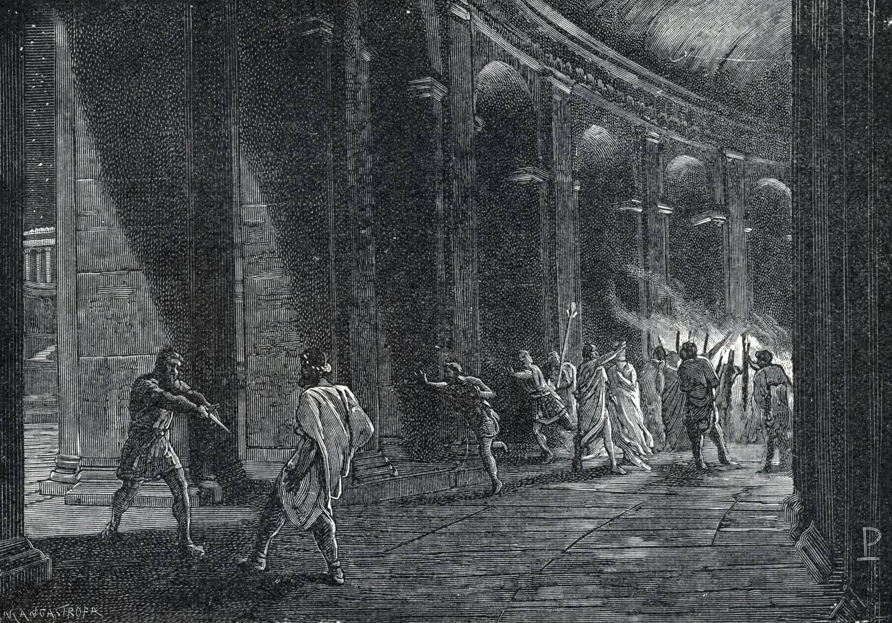 Conspiracy of 182 to assassate the Roman emperor Commodus