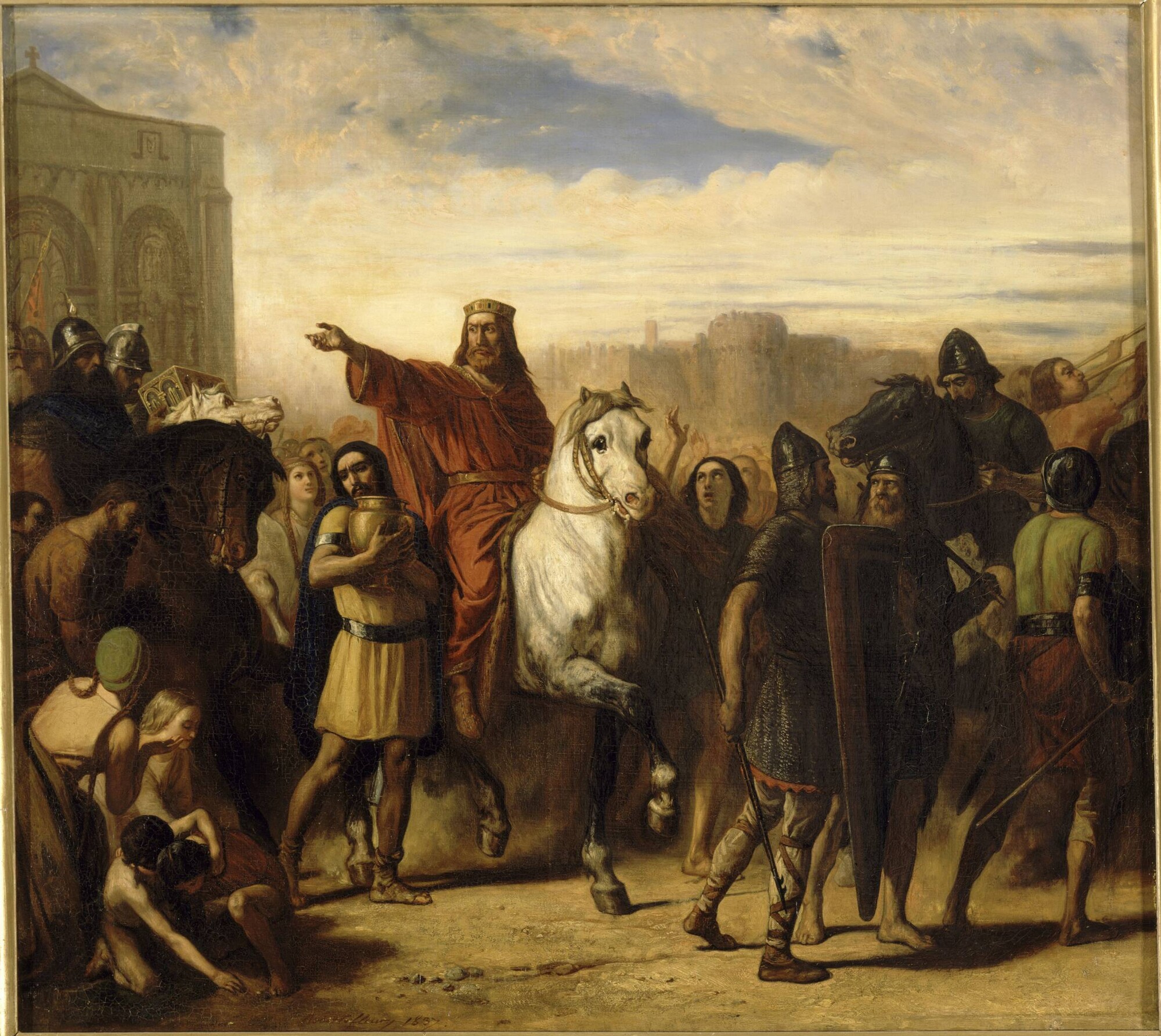 Triumphal entry of Clovis into Tours