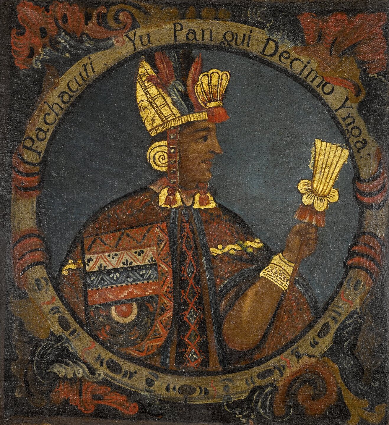 Pachacuti, Tenth Inca, 1 of 14 Portraits of Inca Kings