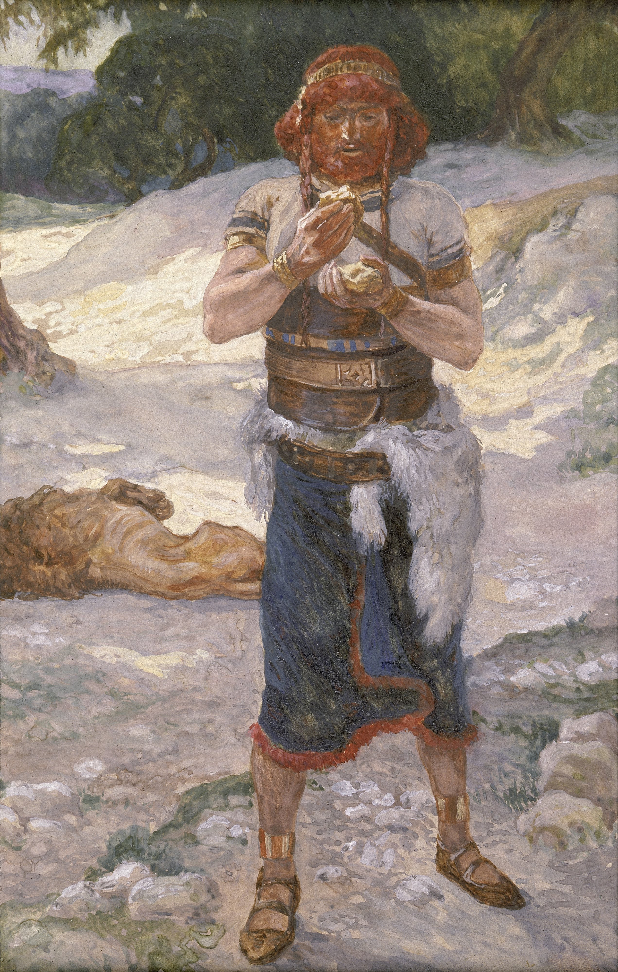Samson Eats the Honey -