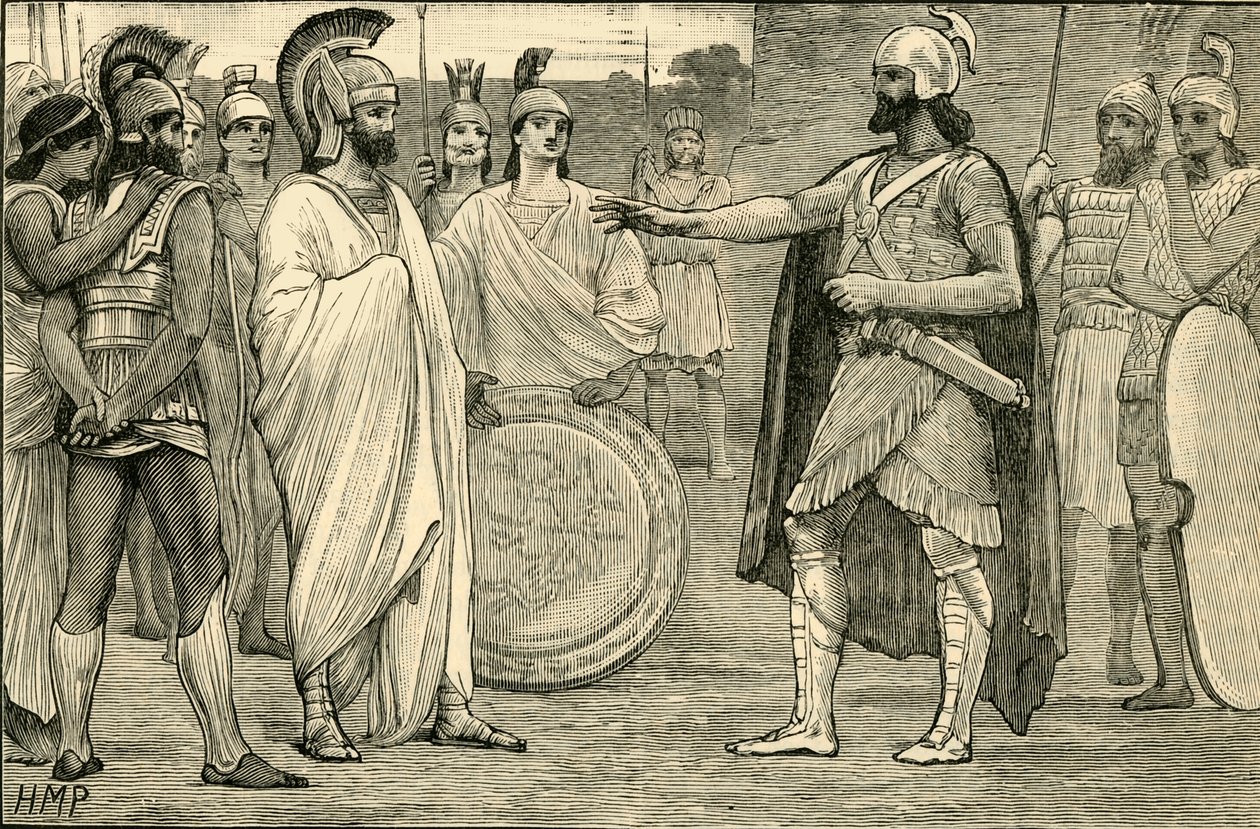 Interview between Agesilaus, King of Persia, and Pharnabazus, Persian Ambassador