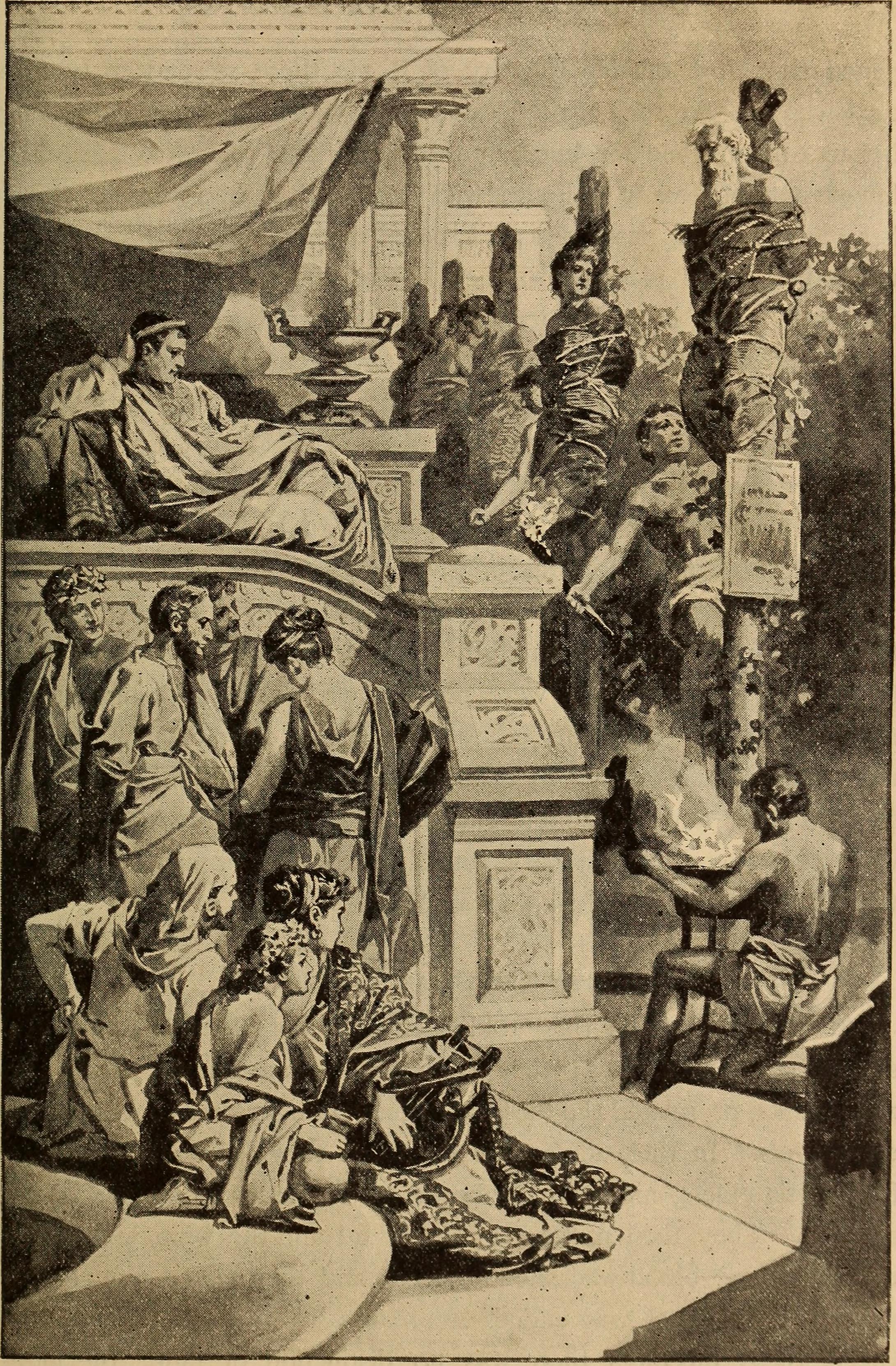 Nero Torches the Christian Martyrs