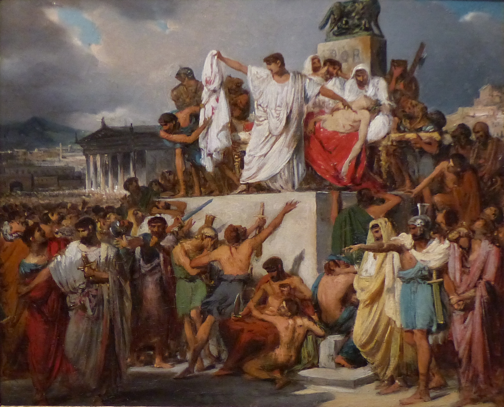 Death of Caesar Joseph-Désiré Court