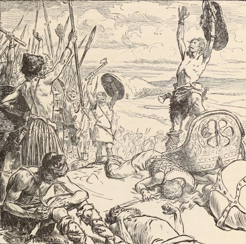 Death of Edwin of Northumbria at Hatfield