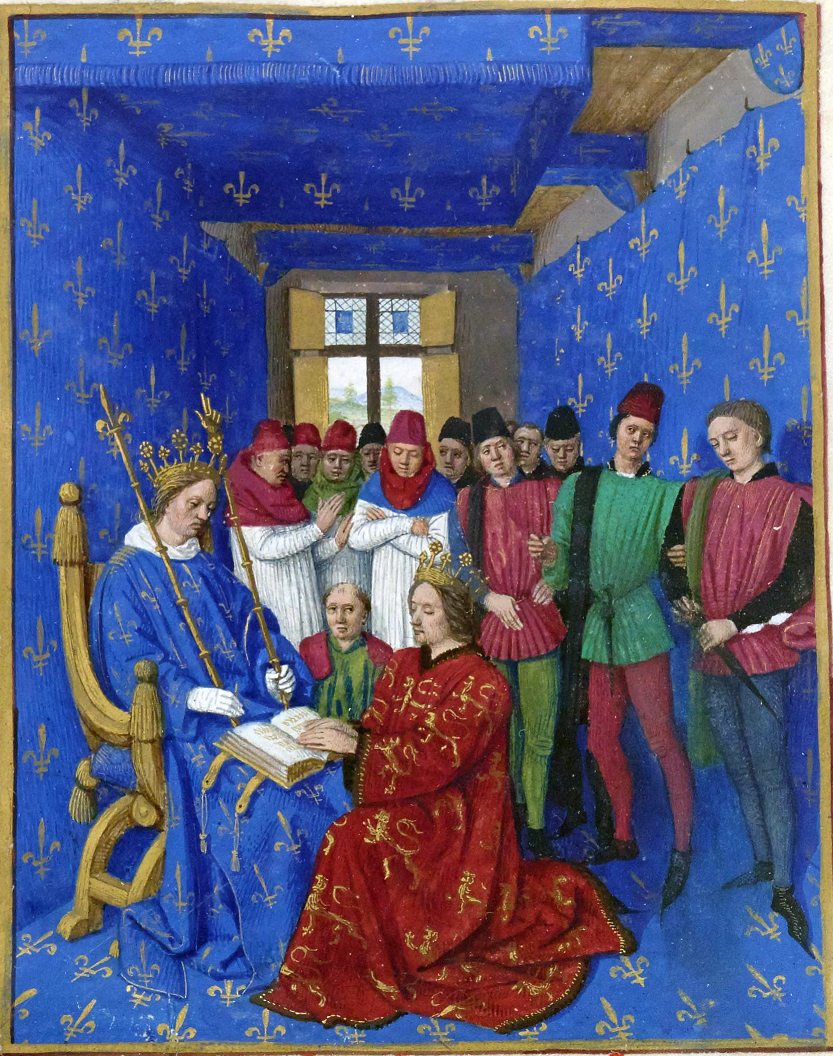 Homage of Edward I to Philippe le Bel