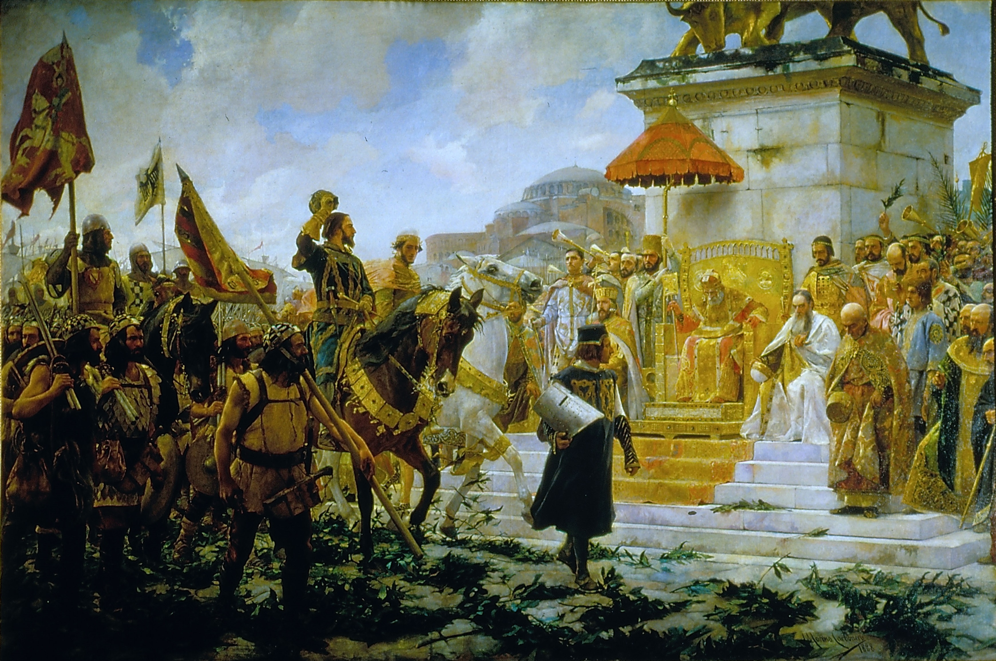 Entry of Roger de Flor into Constantinople
