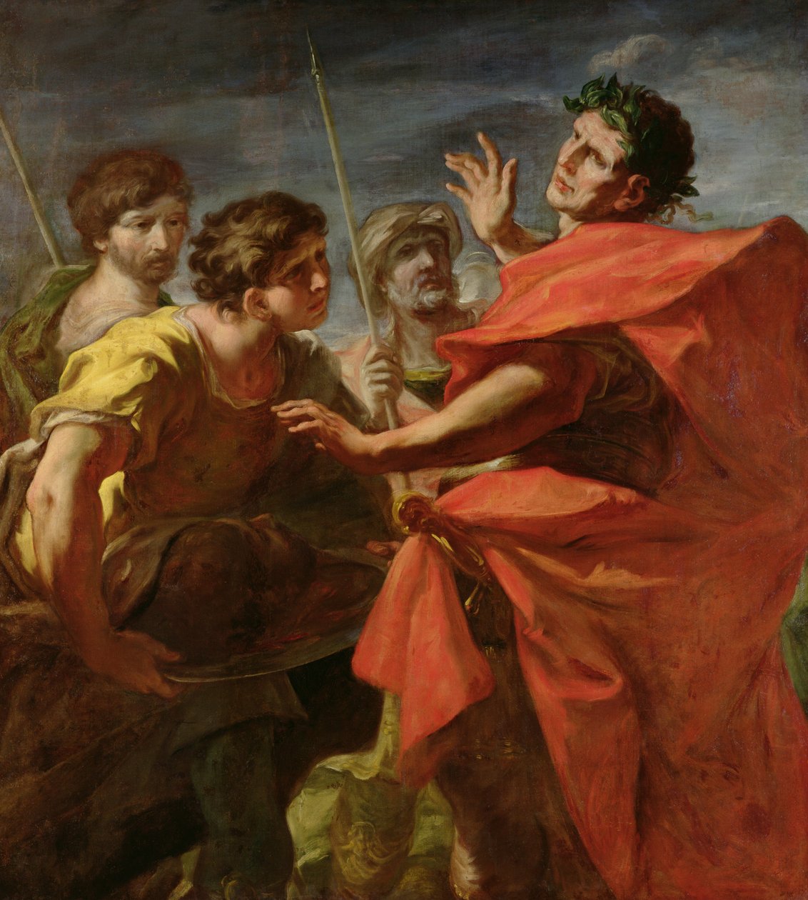 The Head of Pompey Presented to Caesar