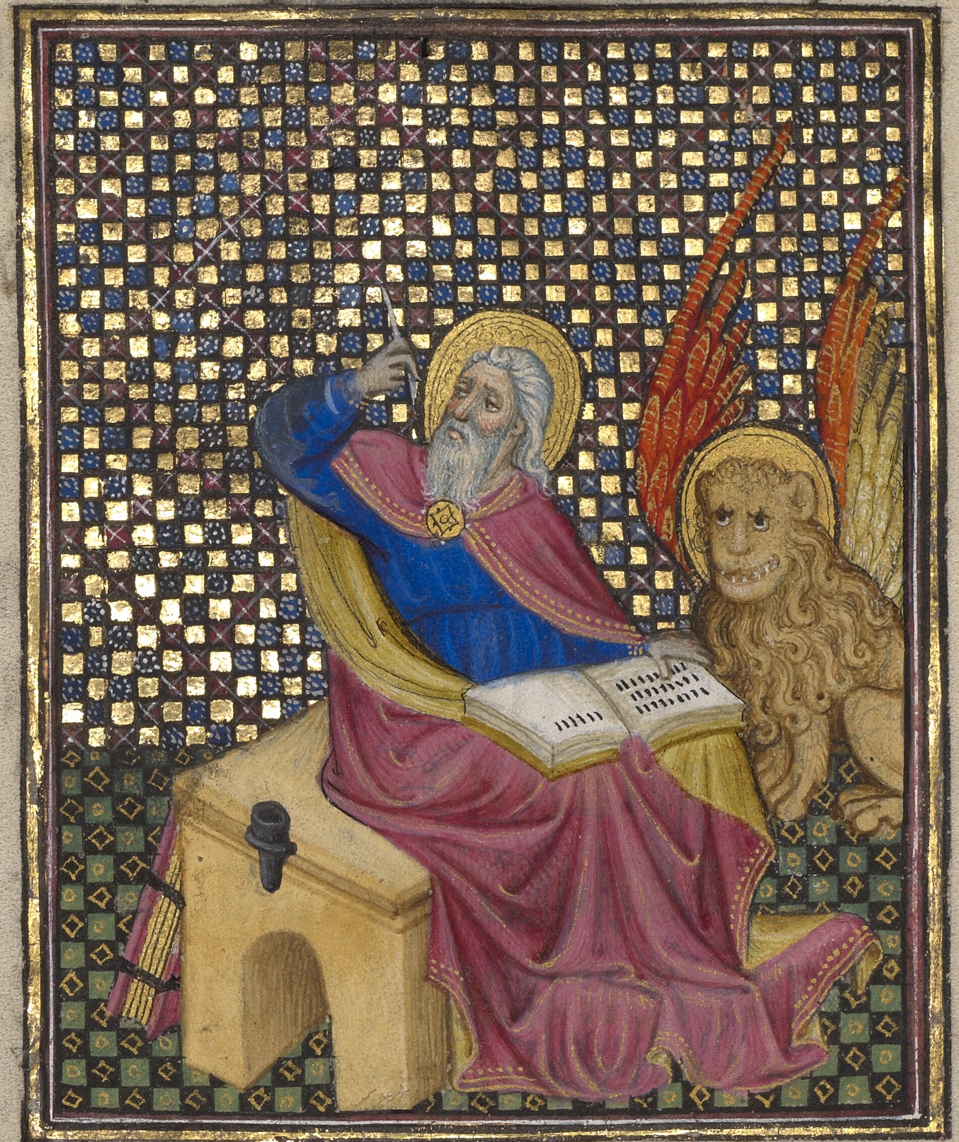 Saint Markabout 1410Follower of the Egerton Master (French,  Netherlandish, active about