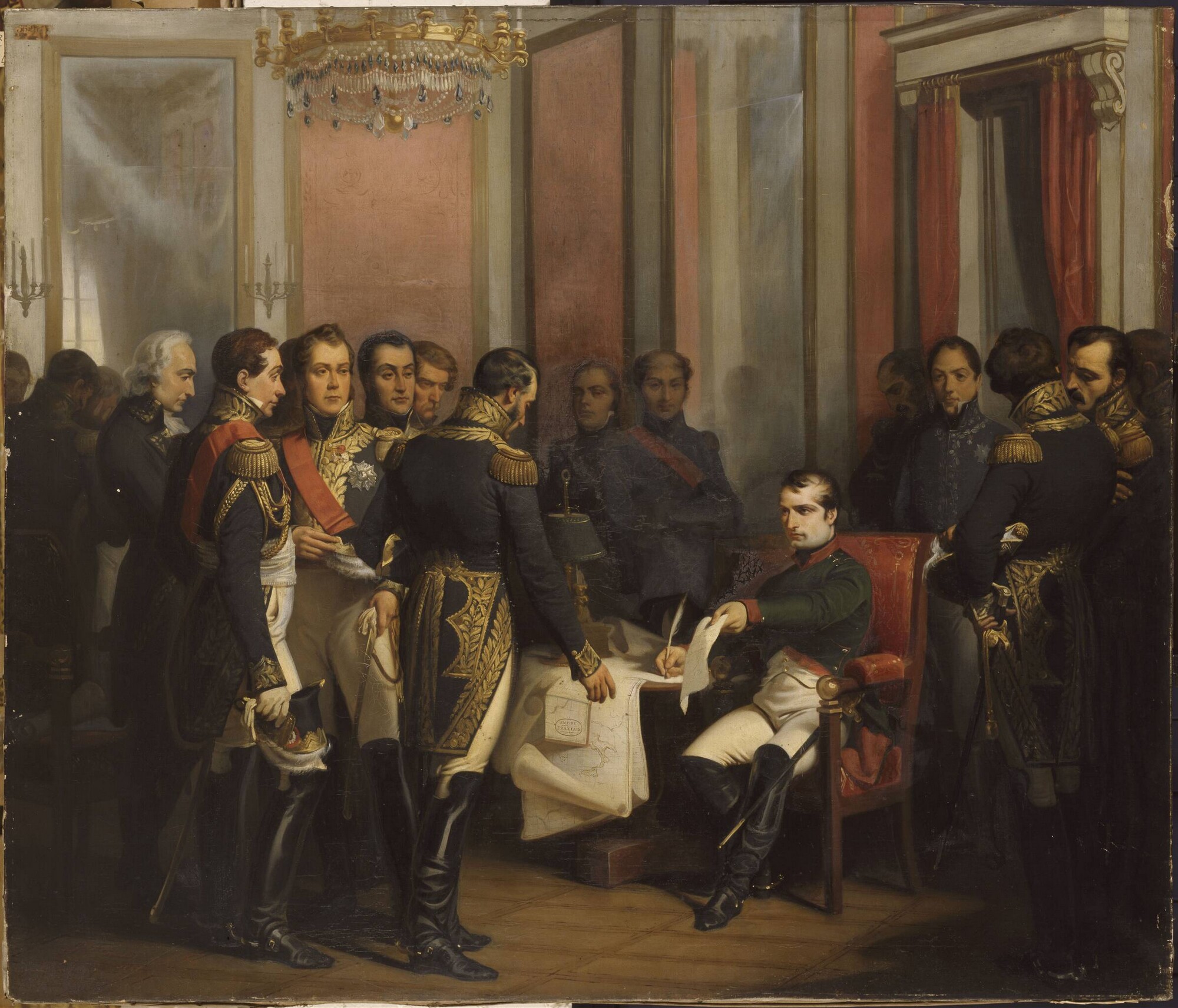 Abdication of Napoleon at Fontainebleau