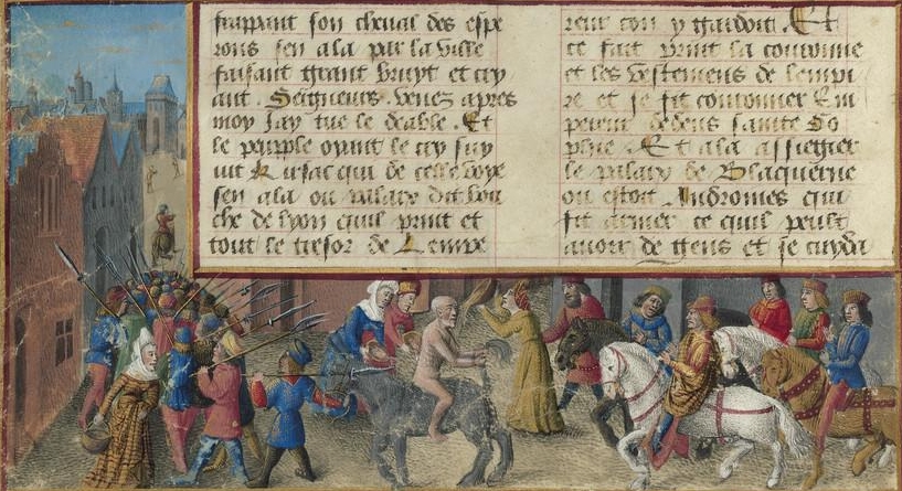 Humiliation of Andronikos Komnenos