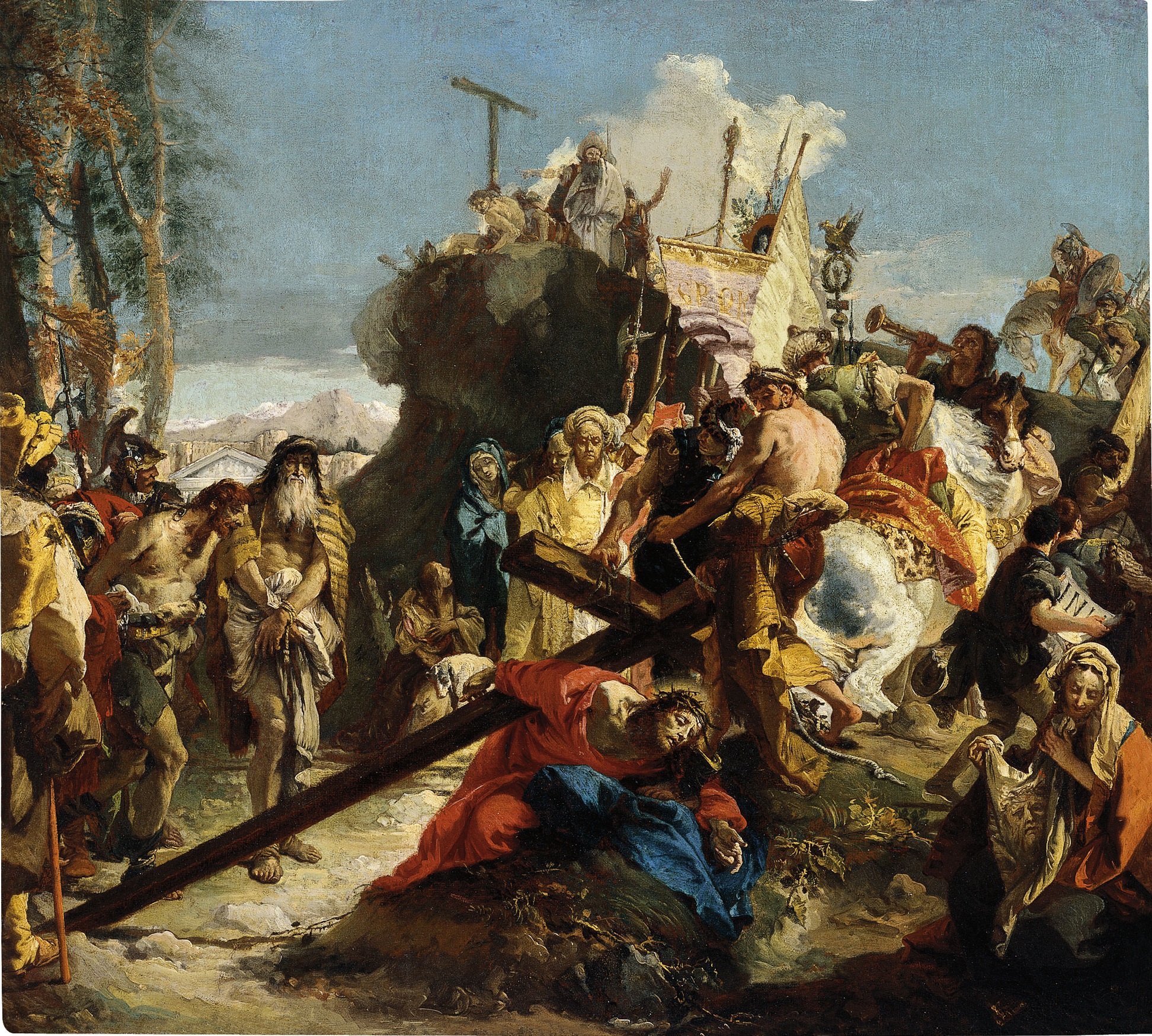 Christ on the Route to Calvary