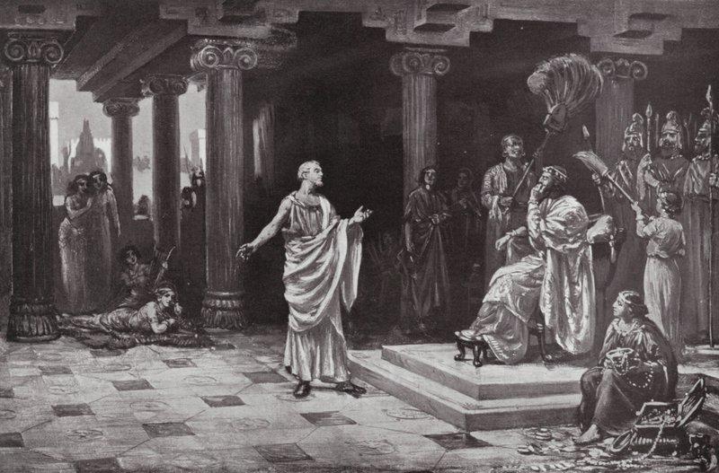 Solon at the Court of Croesus