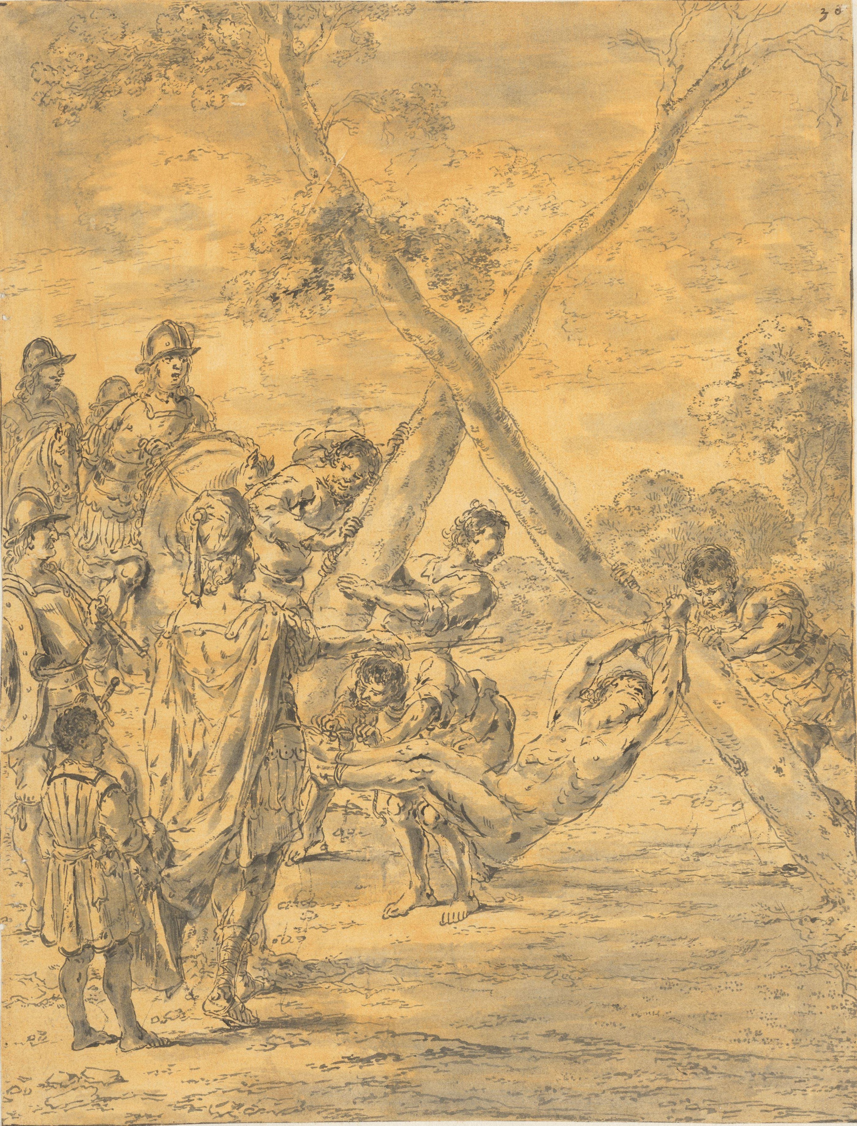 Alexander the Great tries Bessus Leonaert Bramer