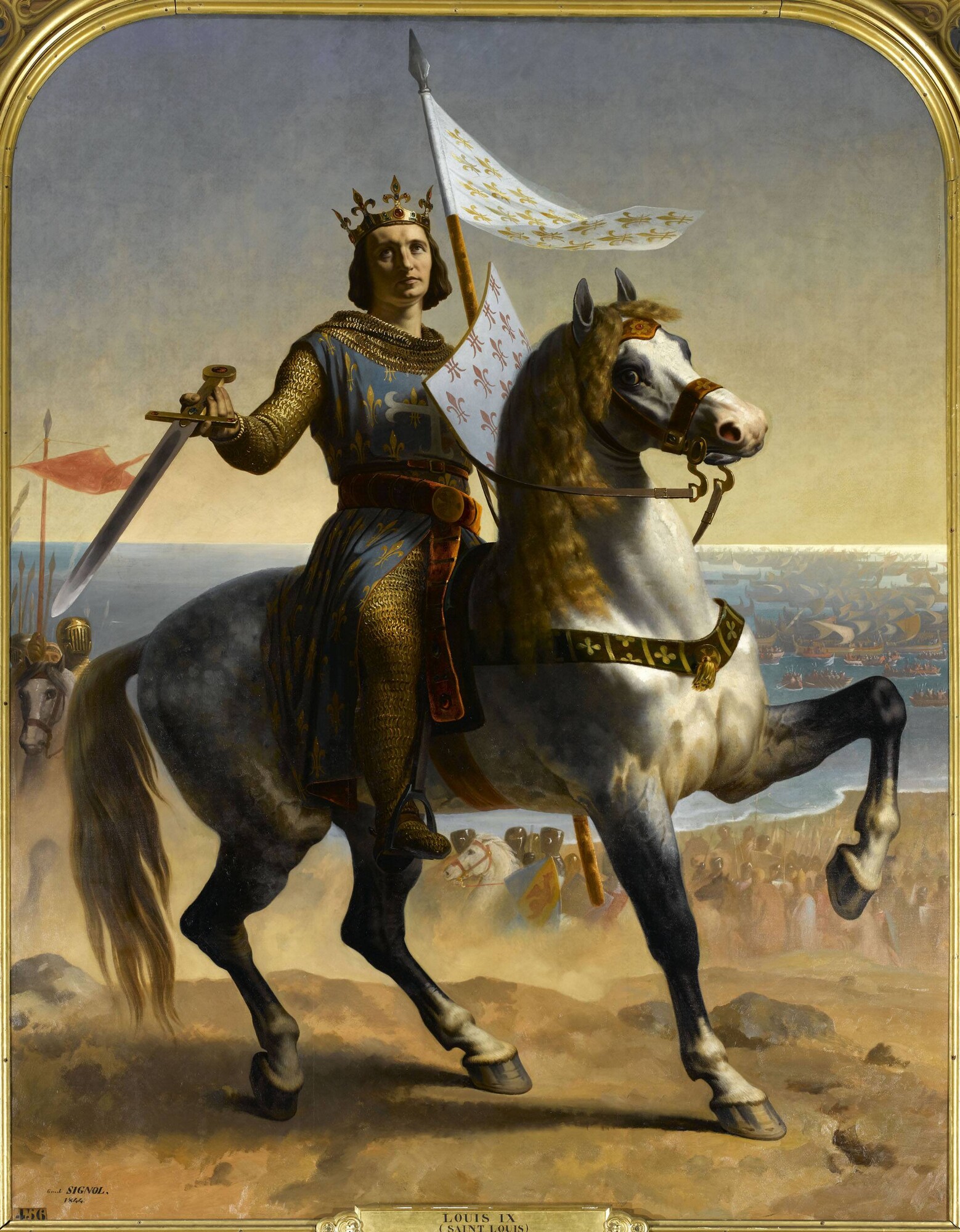 Louis IX (Saint Louis), king of France (1214-1270)