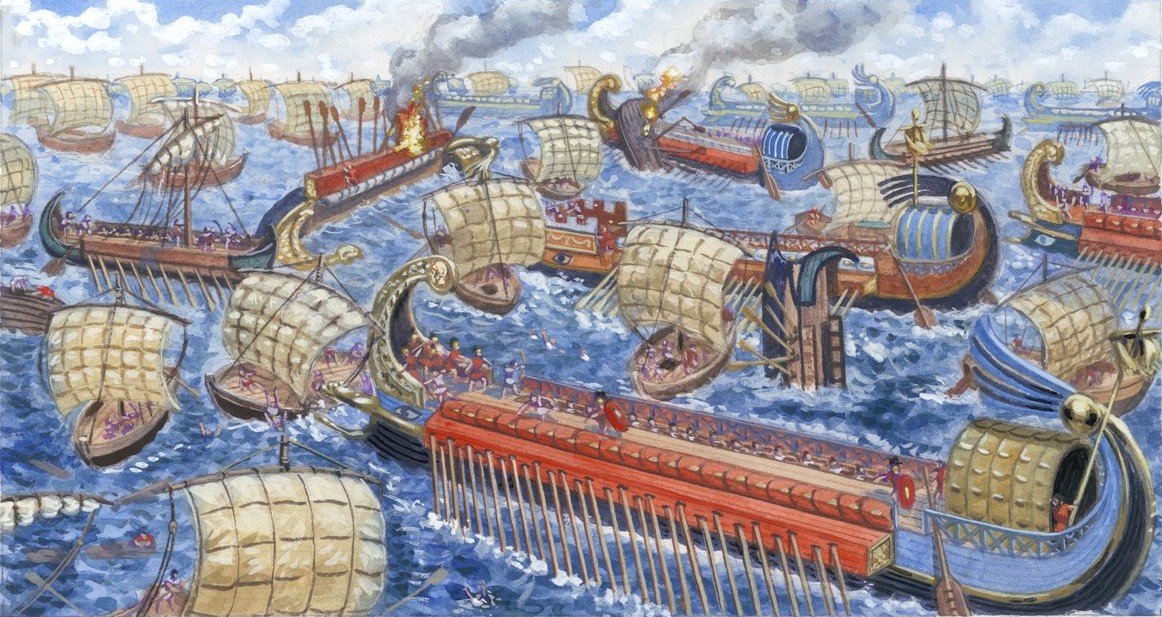 Gnaeus Pompeius Magnus Defeats the Cilician Pirates in Battle Giuseppe Rava