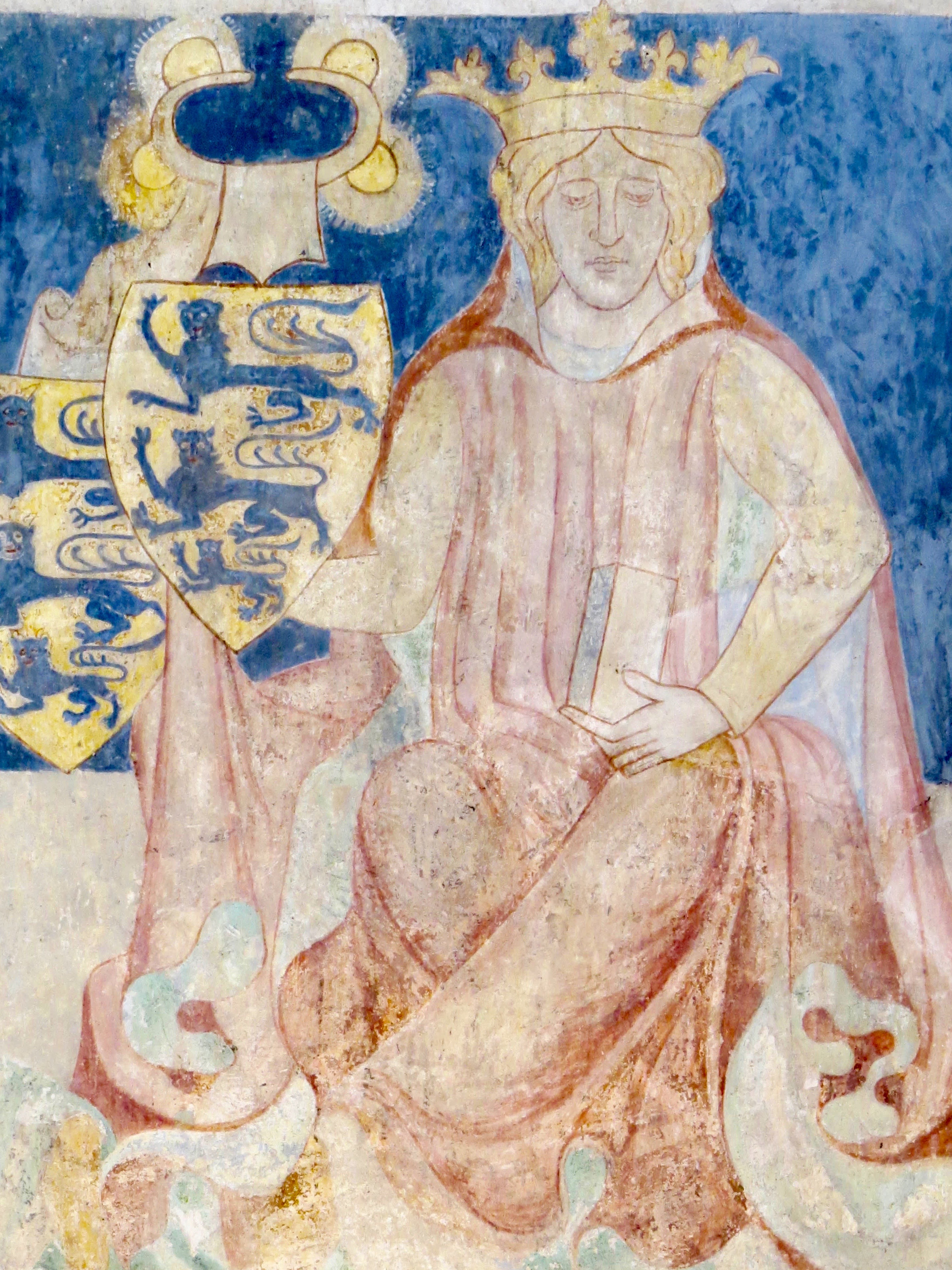 Knud VI, from the King's Frieze in St. Bendt's Church, Ringsted, Zealand