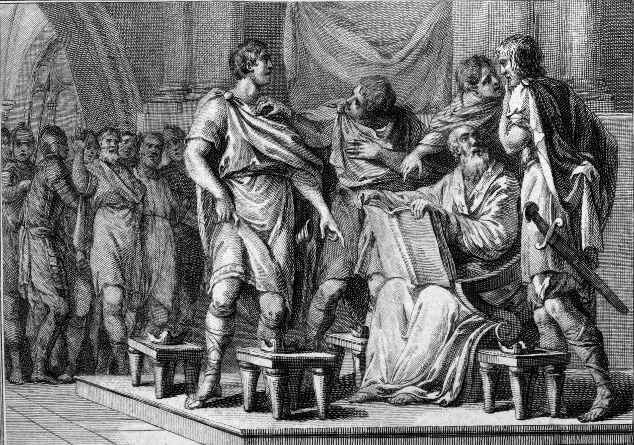 November 27th, On the death of Clotaire I, his four sons each received part of the kingdom