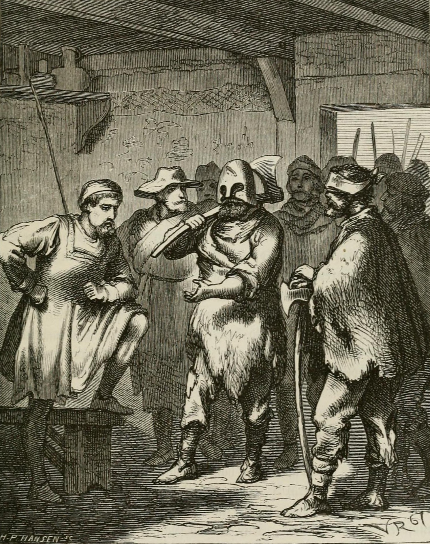 Birkebeiners with Sverre of Norway
