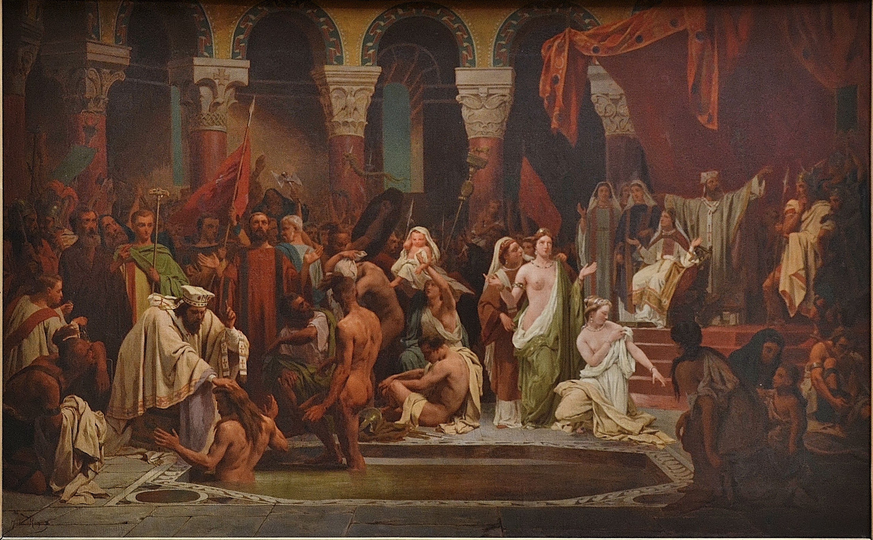 th Baptism of Clovis
