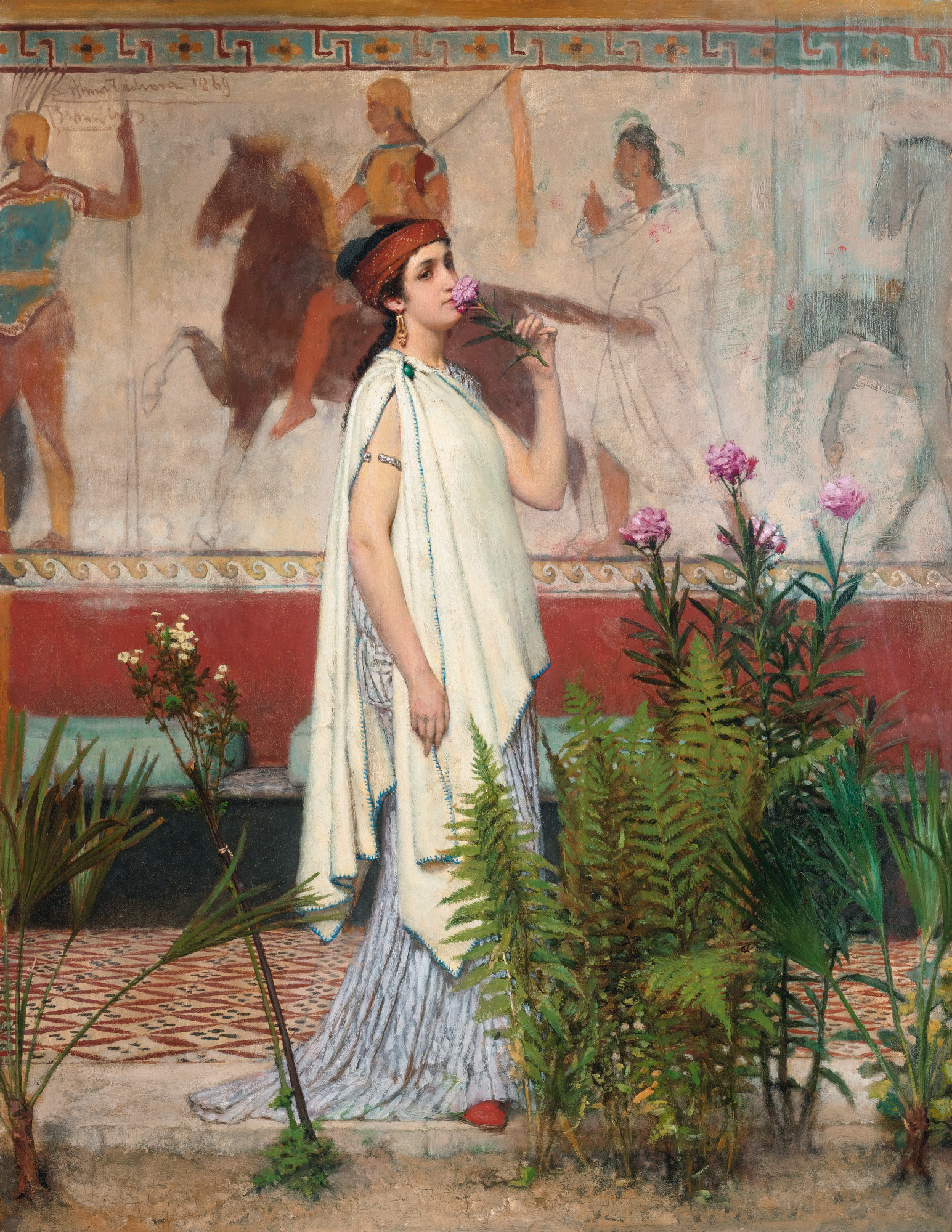 A Greek woman, by Lawrence Alma Tadema