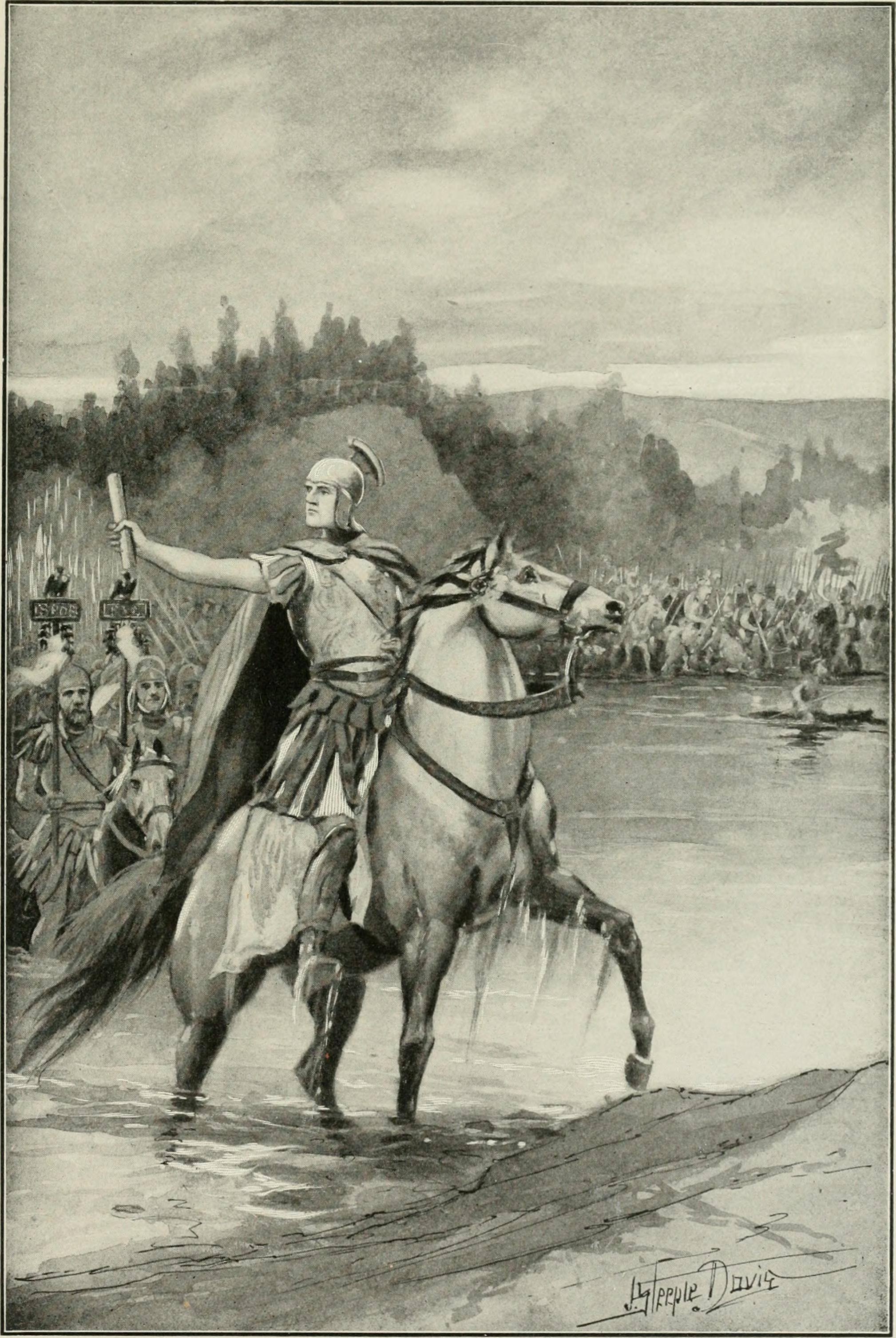 Caesar crosses the Rubicon